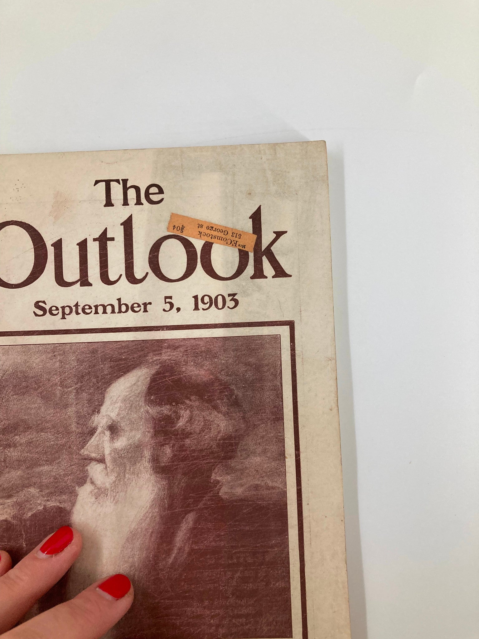 VTG The Outlook Magazine September 5 1903 Count Leo Tolstoy by Pasternak