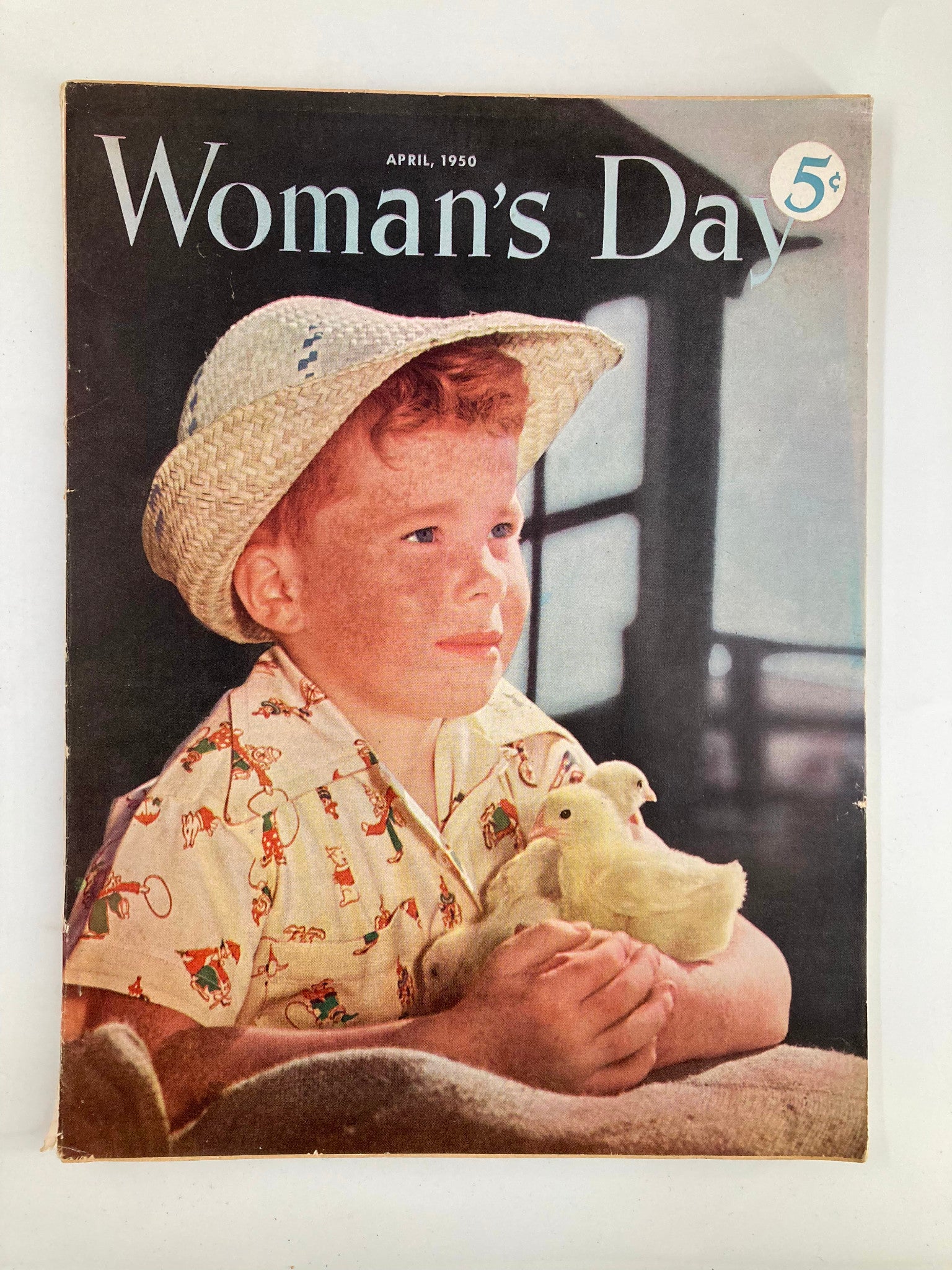 VTG Woman's Day Magazine April 1950 The Hollywood Picture by Sallie Cox No Label