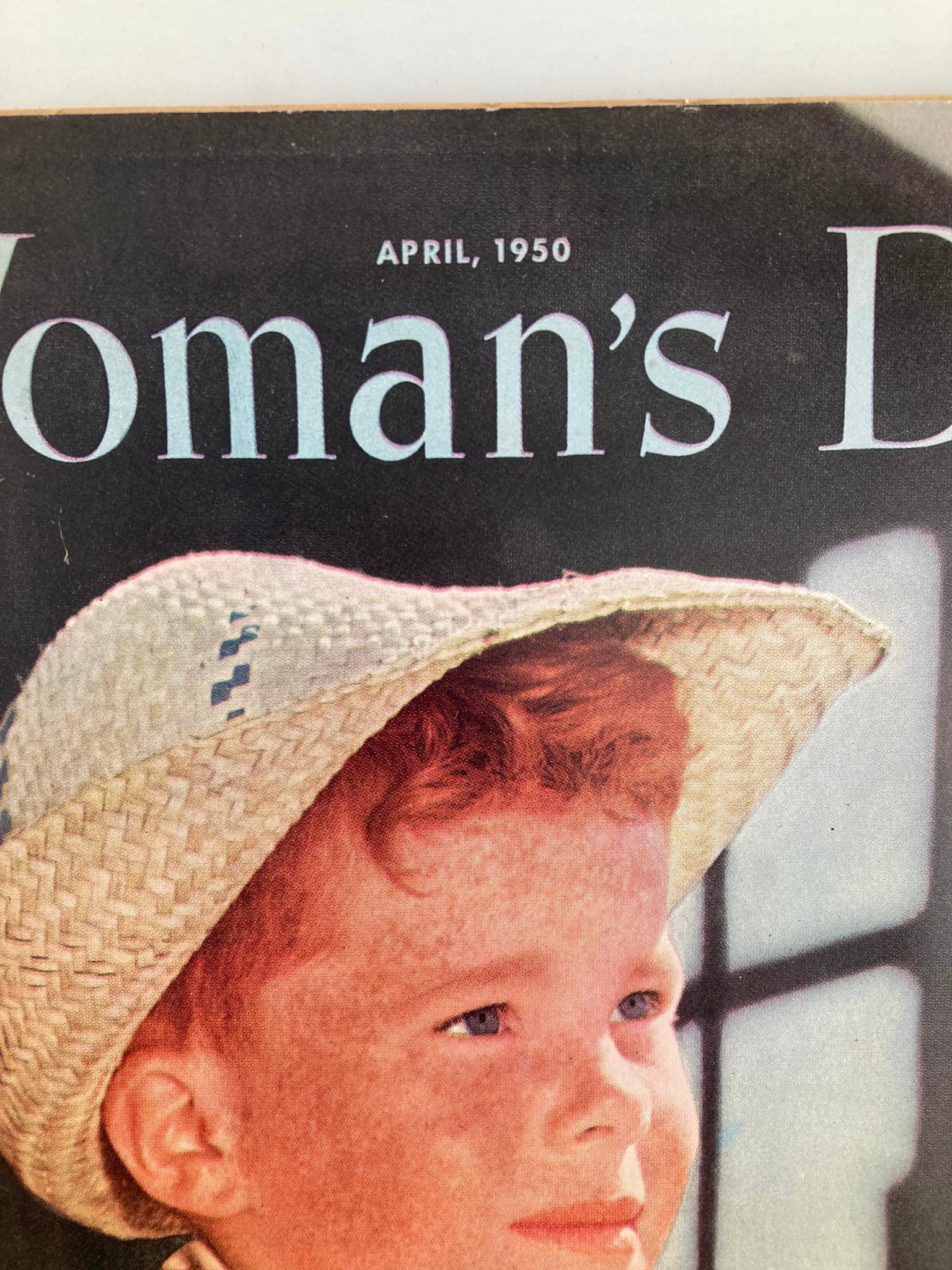 VTG Woman's Day Magazine April 1950 The Hollywood Picture by Sallie Cox No Label