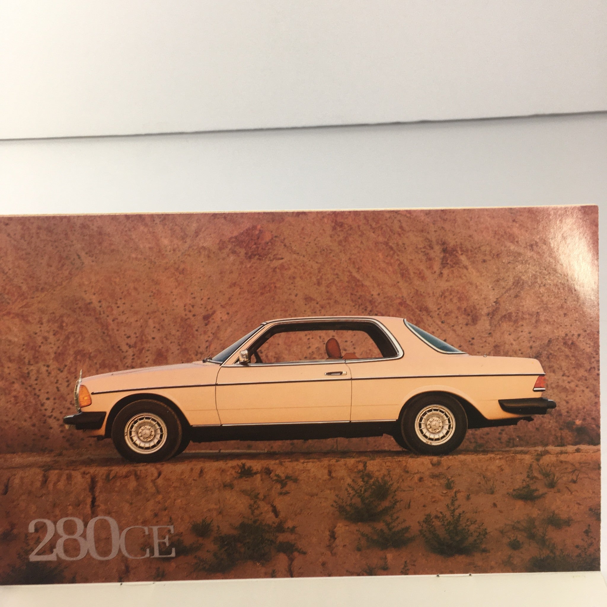 1981 Mercedes-Benz 380 SLC Dealership Car Auto Brochure Catalog