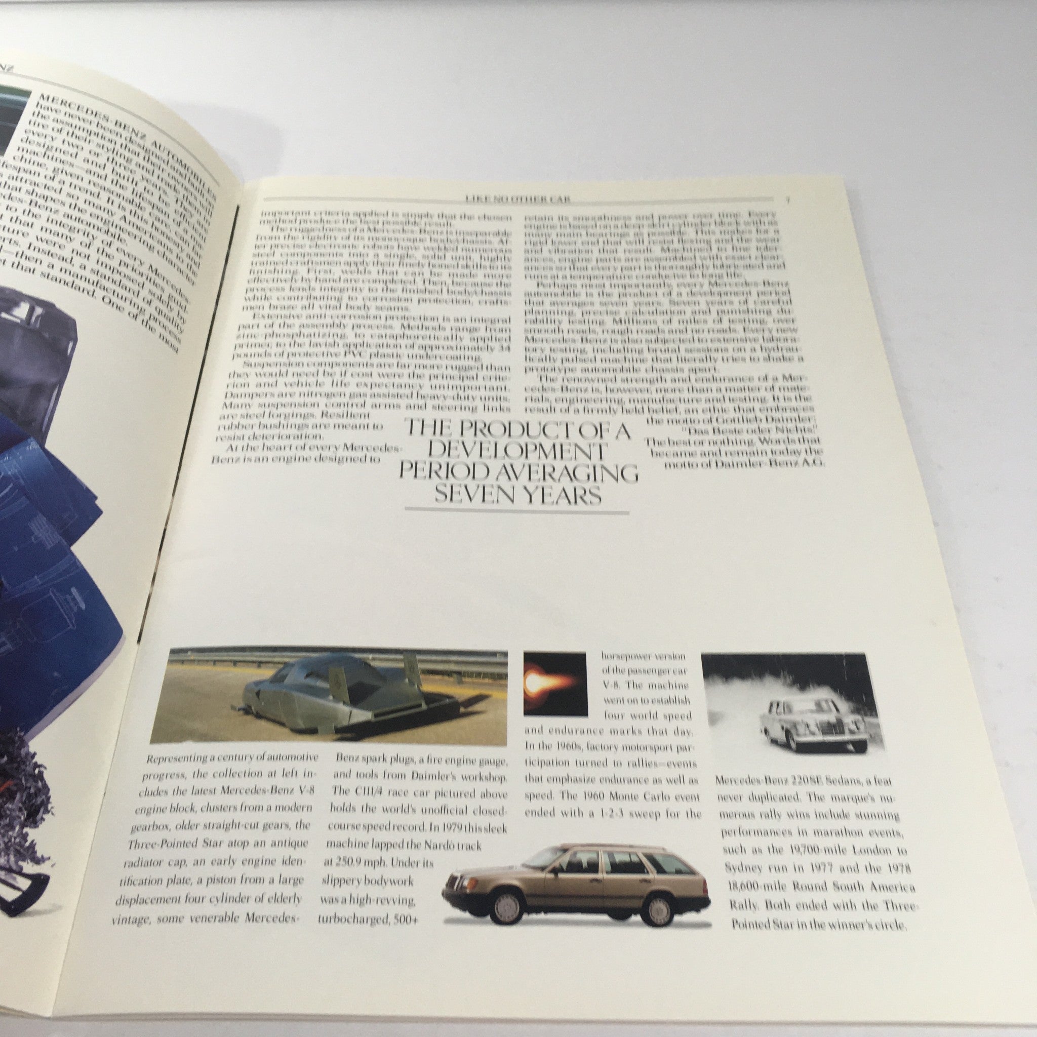 1988 Mercedes-Benz 190-Class 25 Sedan Dealership Car Auto Brochure Catalog