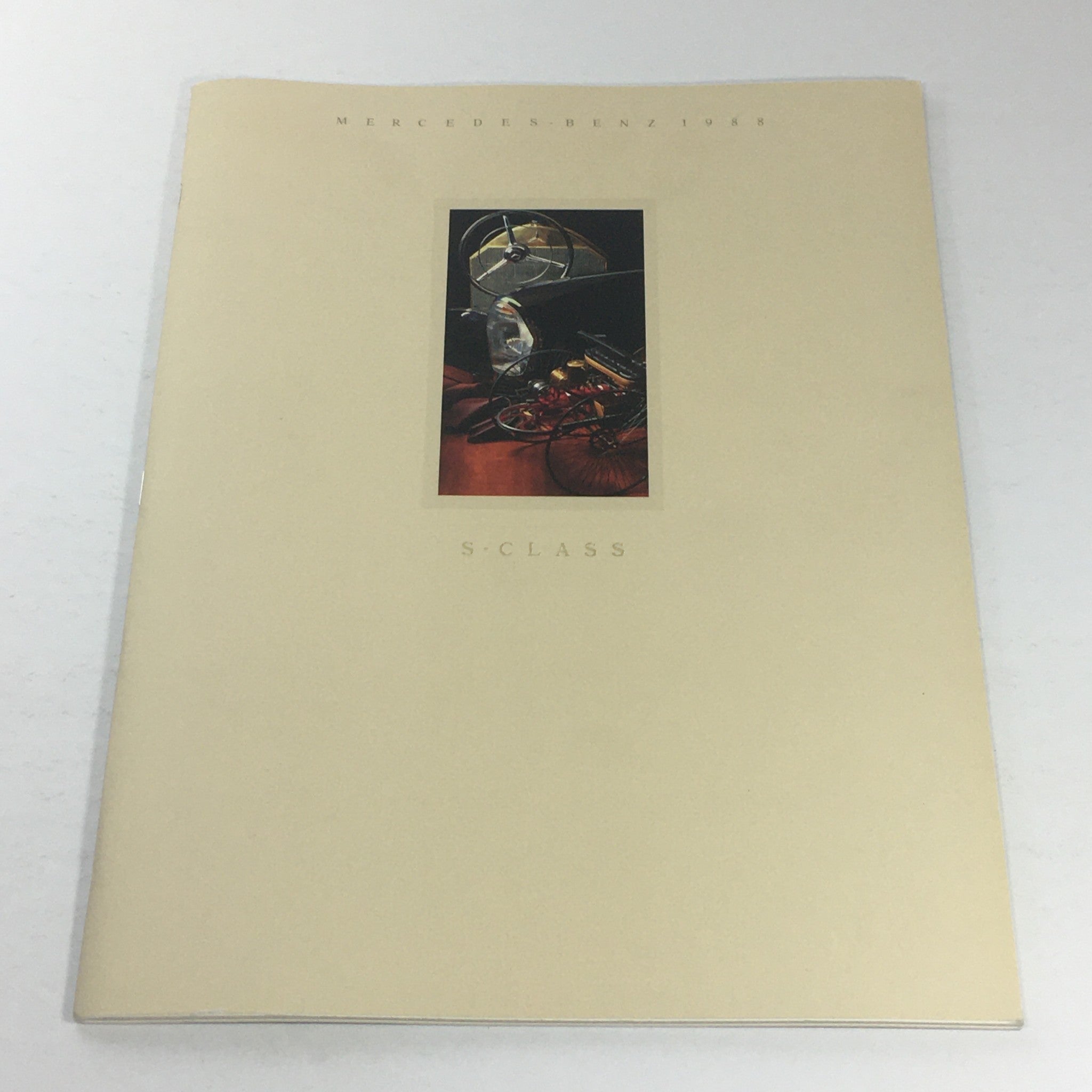 1988 Mercedes-Benz S-Class Dealership Car Auto Brochure Catalog