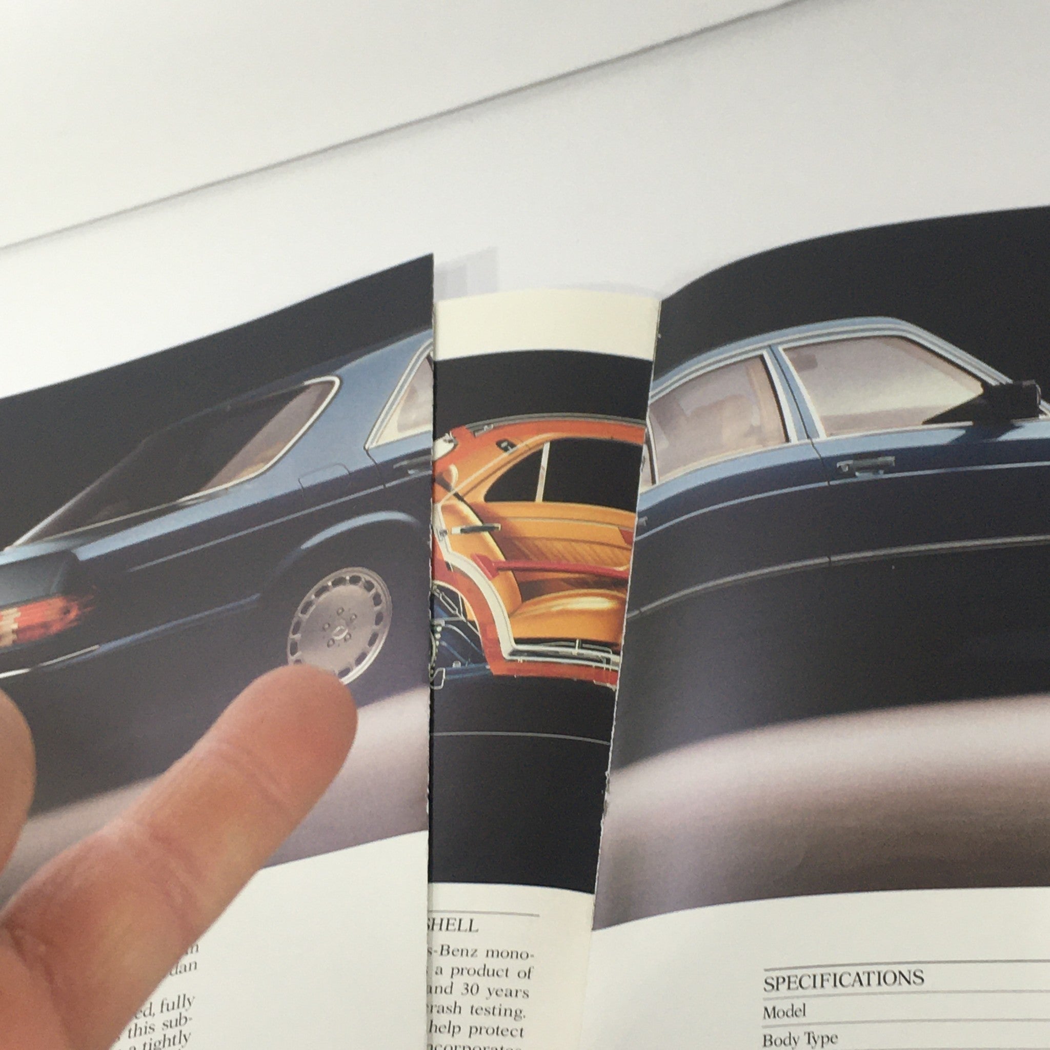 1988 Mercedes-Benz The S-Class Dealership Car Auto Brochure Catalog