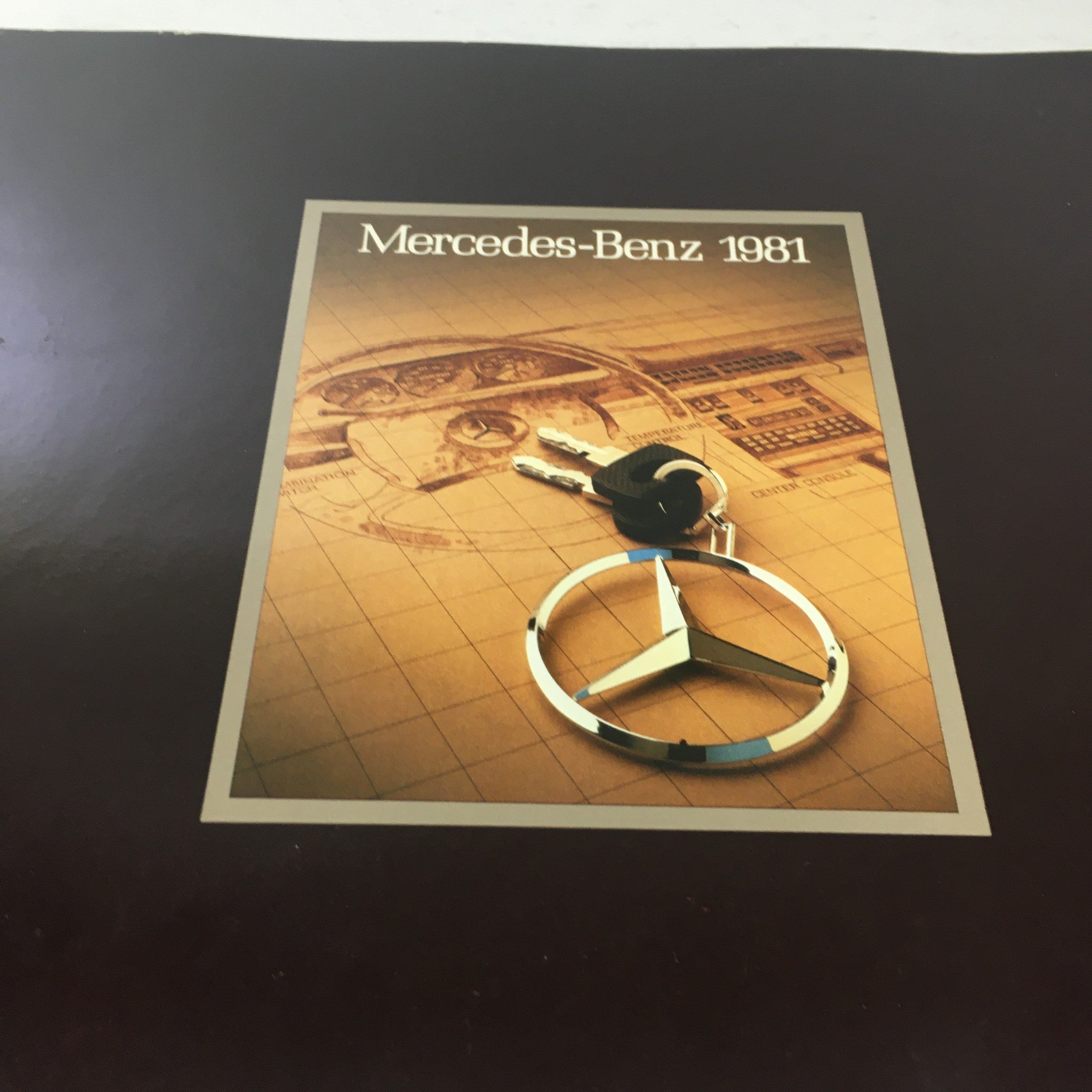 1981 Mercedes-Benz 240-D 300-CD Dealership Car Auto Brochure Catalog