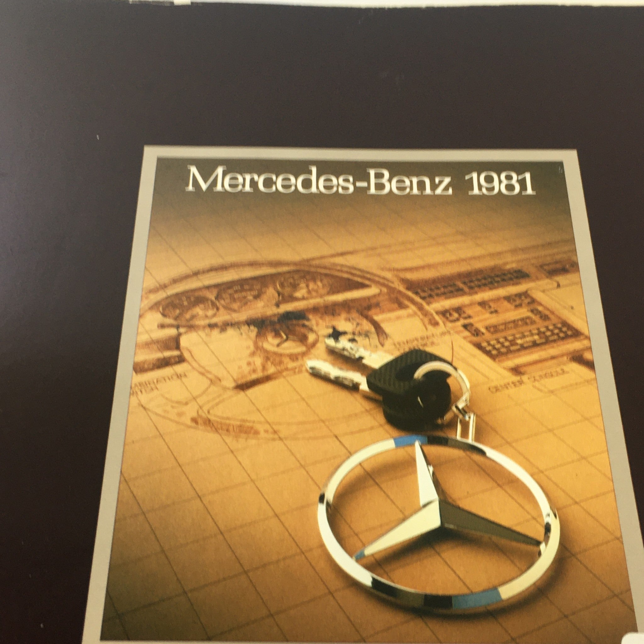 1981 Mercedes-Benz 300-CD 240-D Dealership Car Auto Brochure Catalog