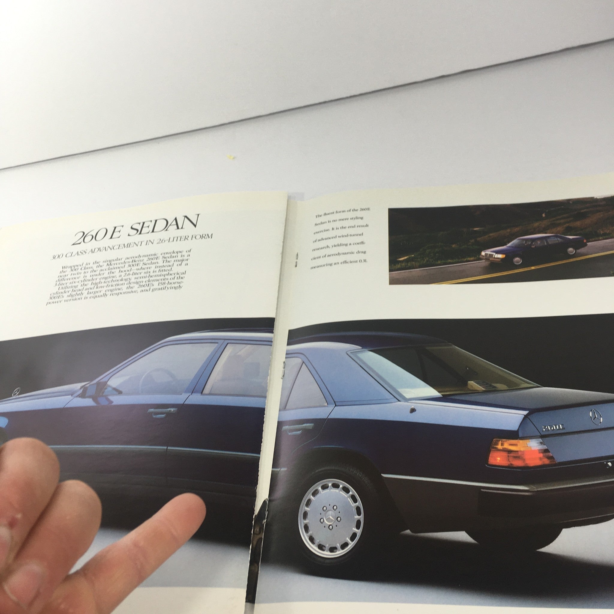 1989 Mercedes-Benz 300-Class 260-E Sedan Dealership Car Auto Brochure Catalog