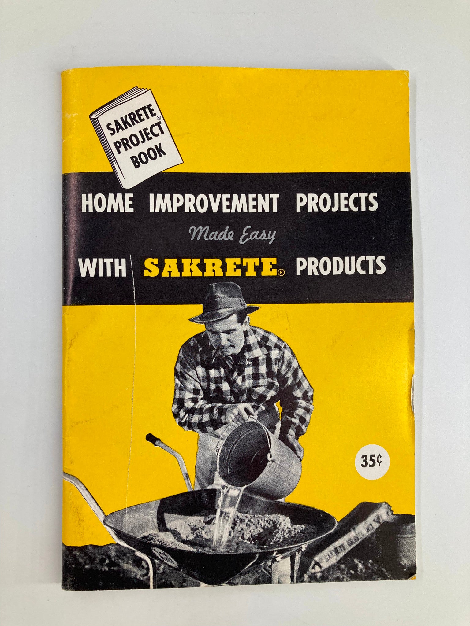 VTG Sakrete Project Book 1950 Home Improvement Projects Made Easy No Label