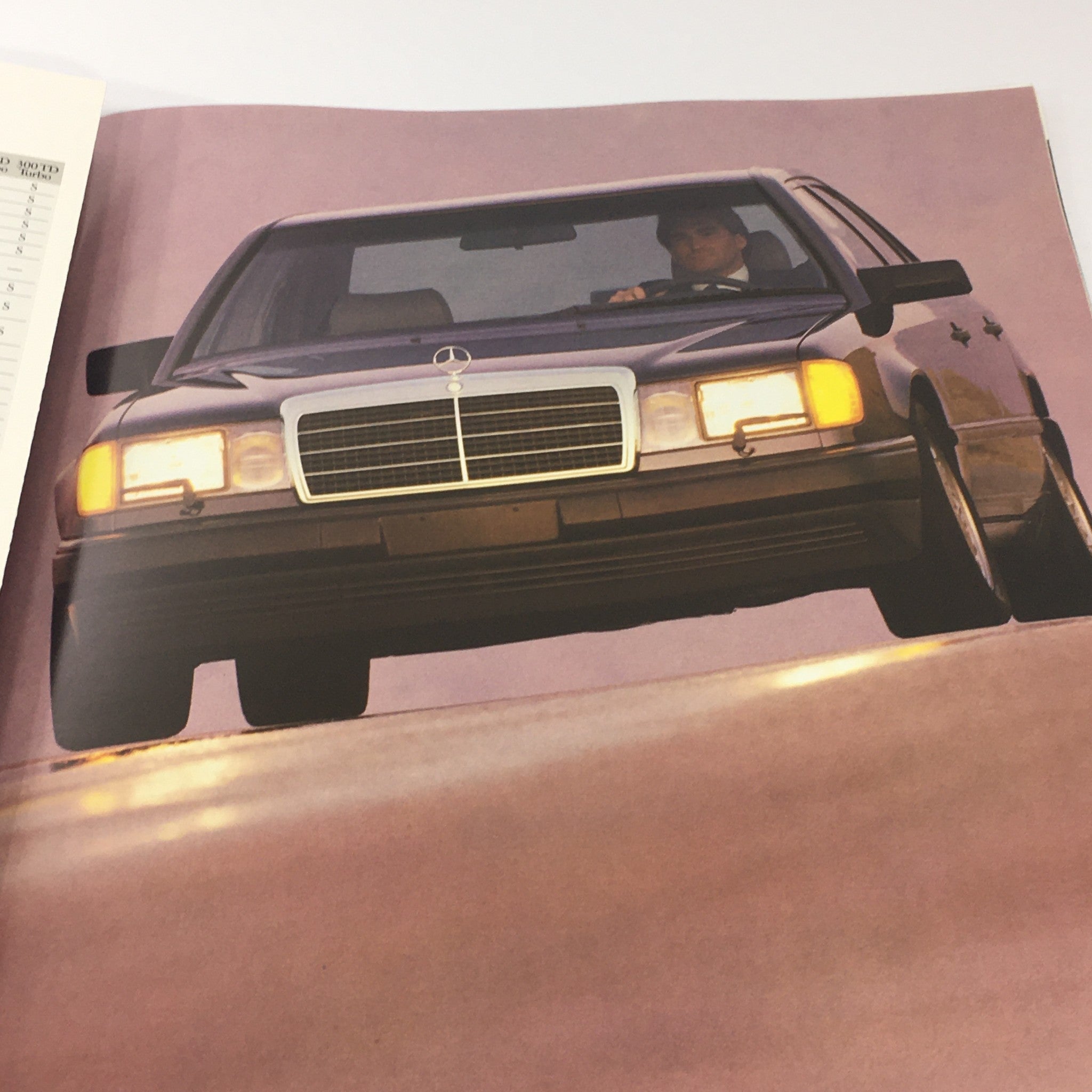 1987 Mercedes-Benz 300-Class Dealership Car Auto Brochure Catalog