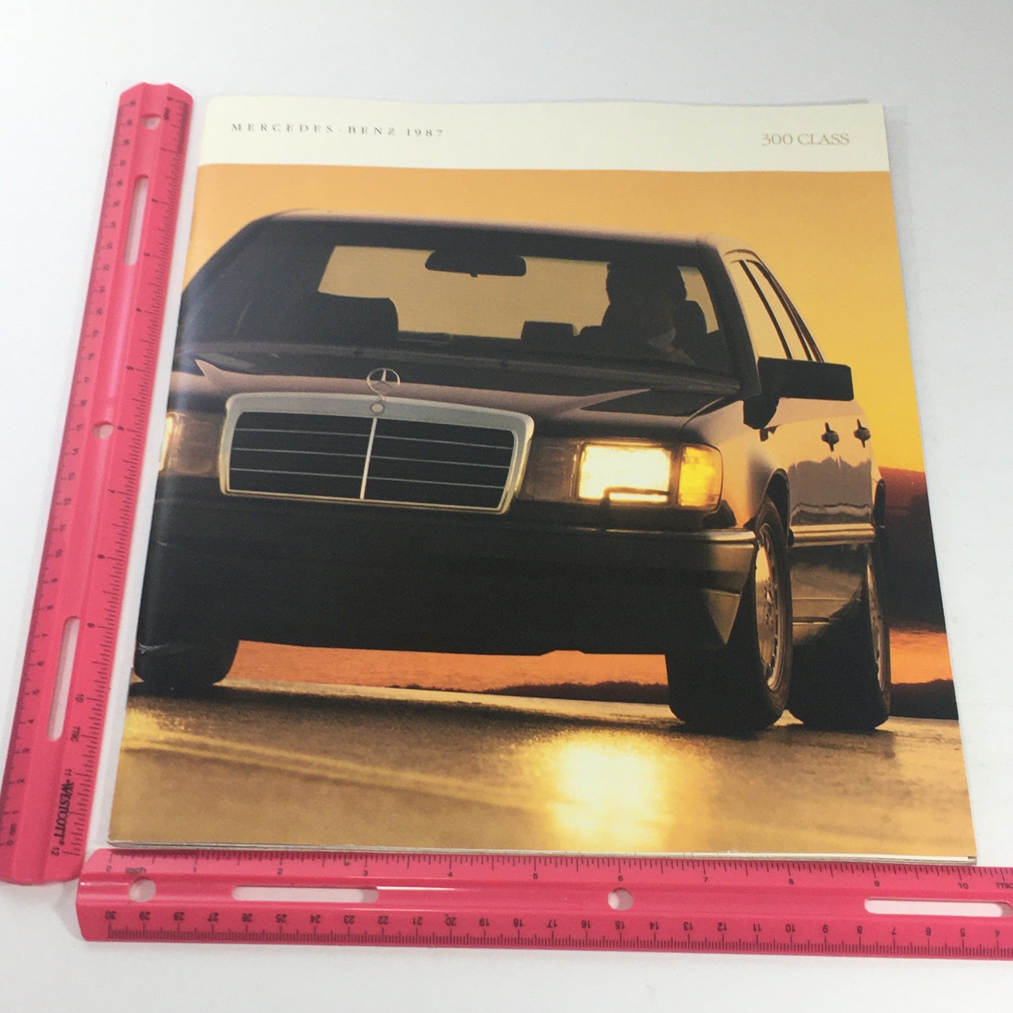 1987 Mercedes-Benz 300-Class Dealership Car Auto Brochure Catalog