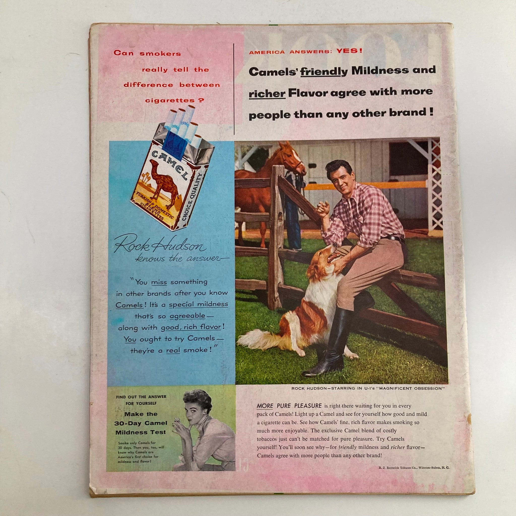 VTG Look Magazine September 21 1954 Arthur Godfrey Cover GD Interior