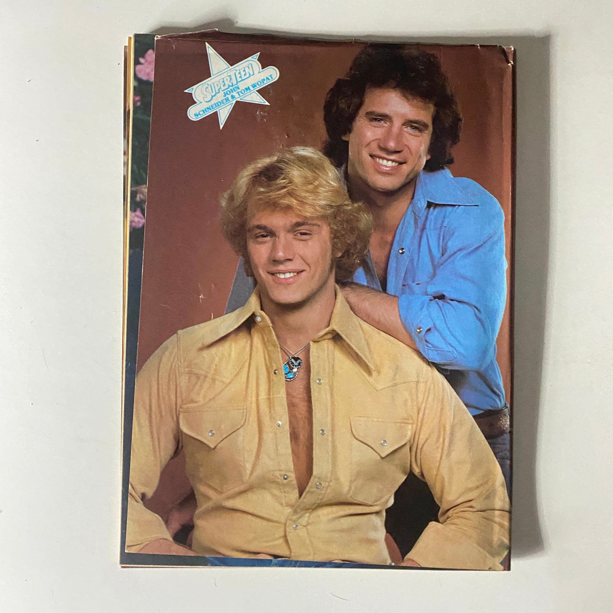 SuperTeen Magazine November 1980 John Schneider, Scott Baio w Poster No Label