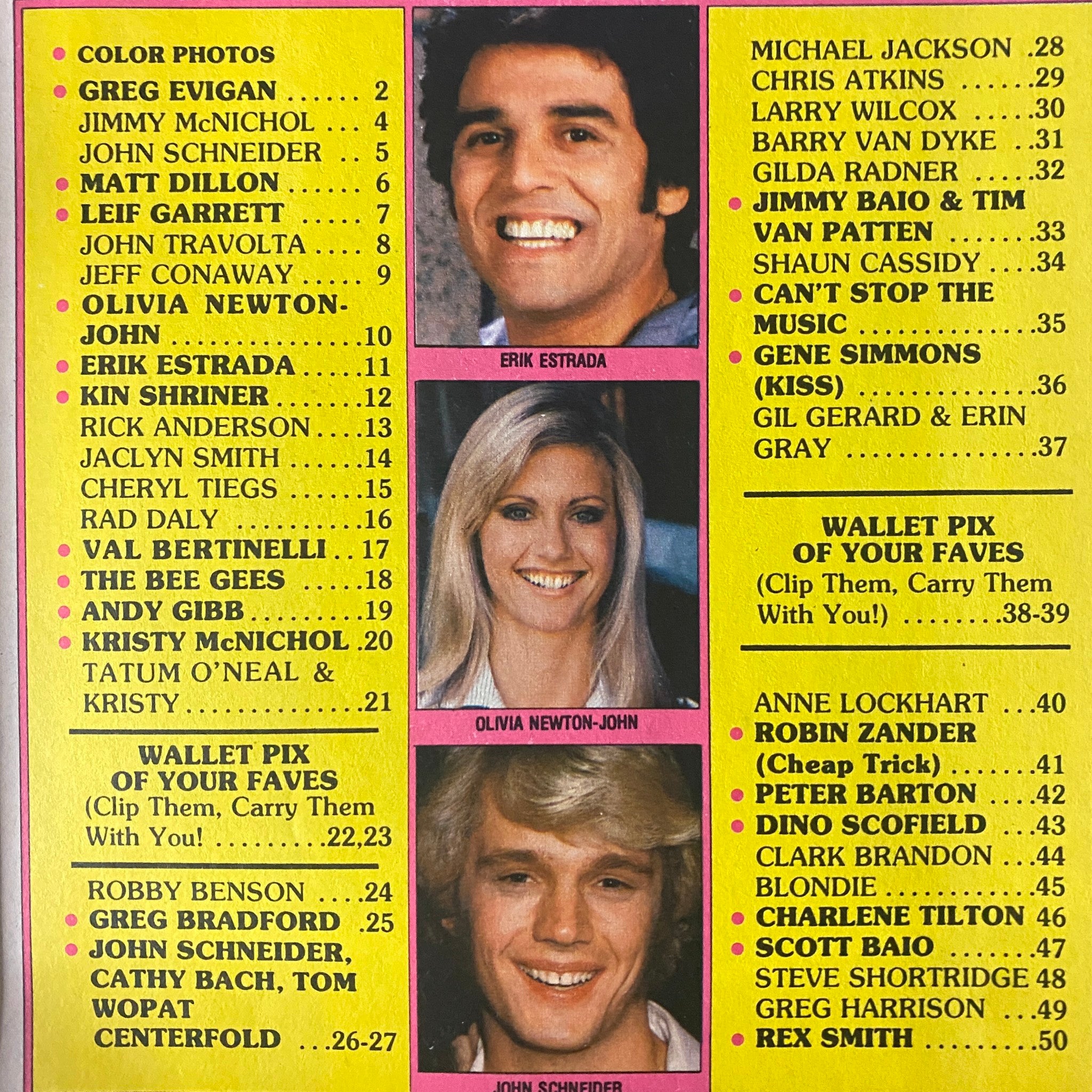 SuperTeen Photo Album No. 5 John Schneider & Tom Wopat Cover No Label