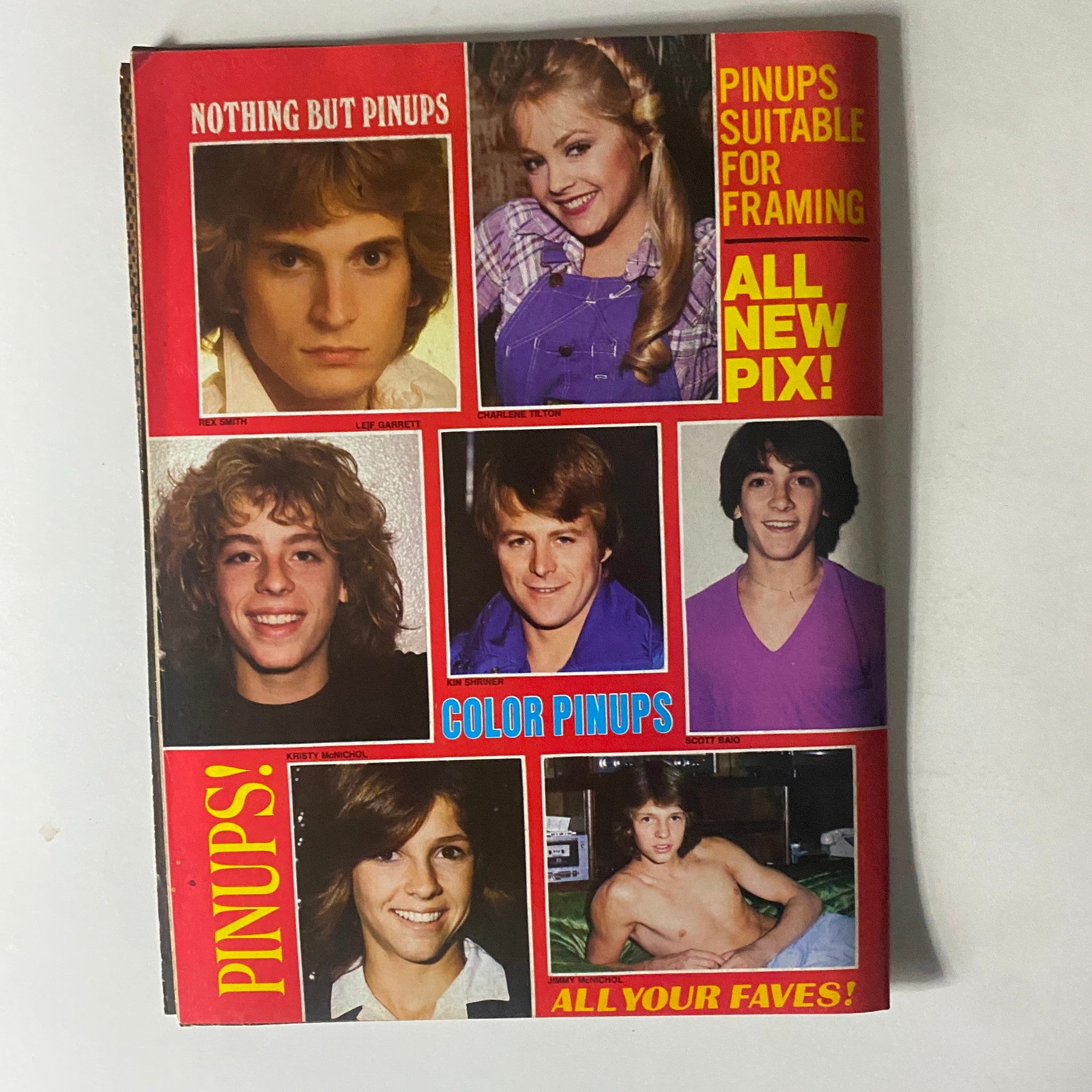 SuperTeen Photo Album No. 5 John Schneider & Tom Wopat Cover No Label