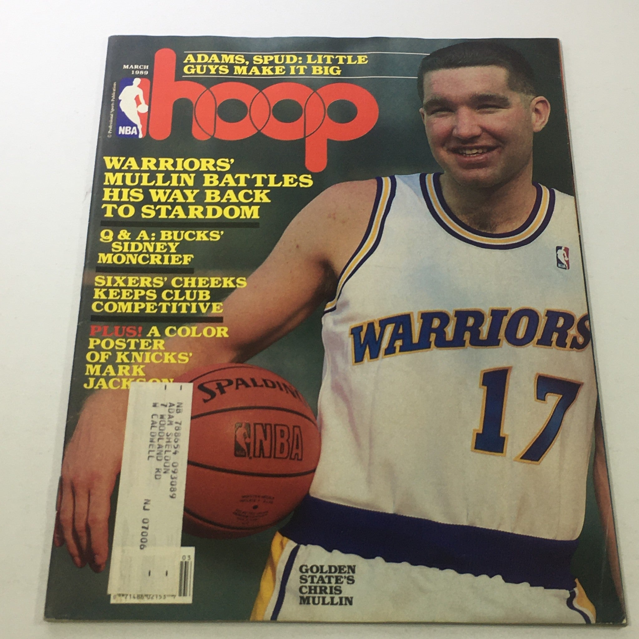 Hoop NBA Magazine: March 1989 - Adams Spud: Little Guys Make It Big