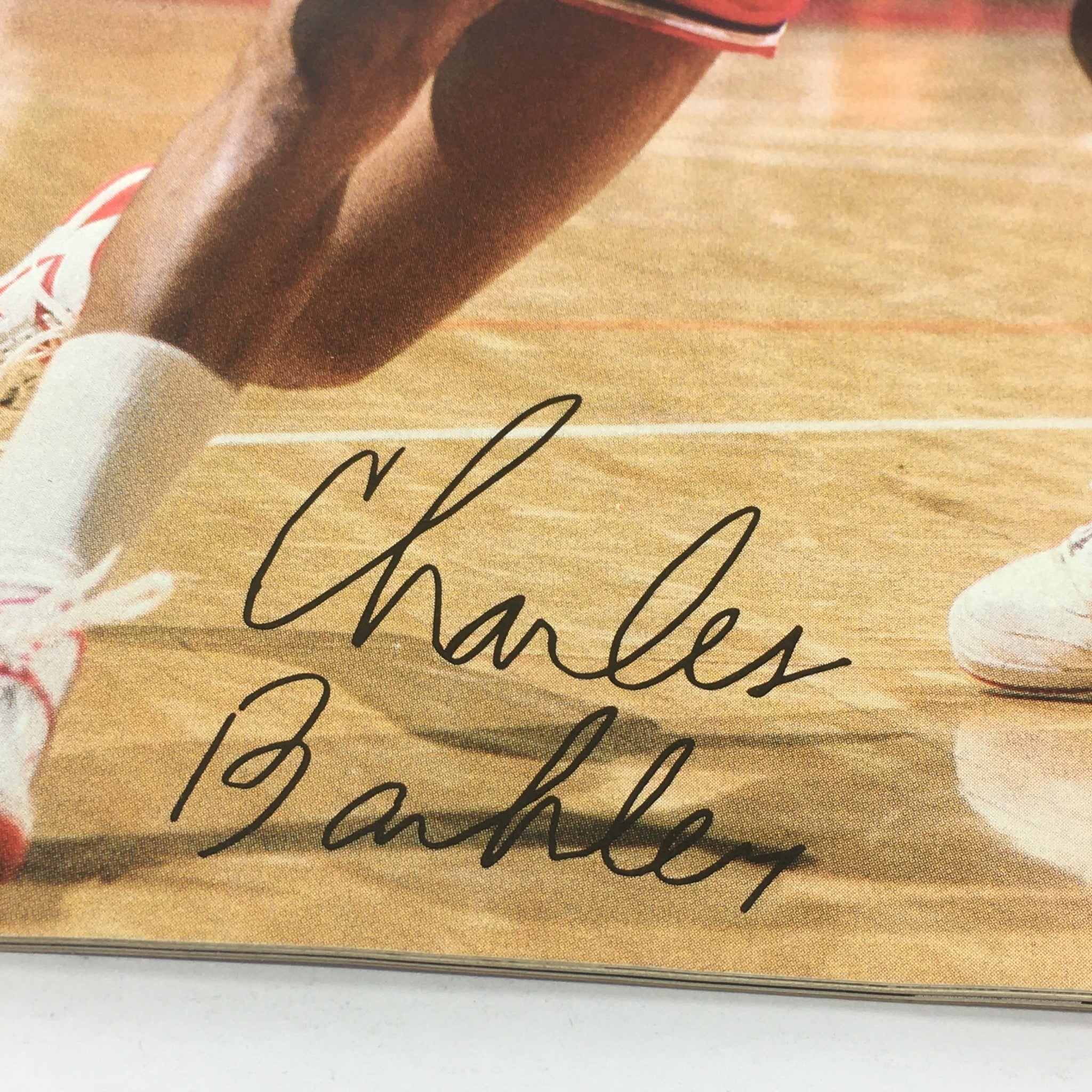 Hoop NBA Magazine: 1980s - Charles Barkley Signature Cover - No Label/Newsstand