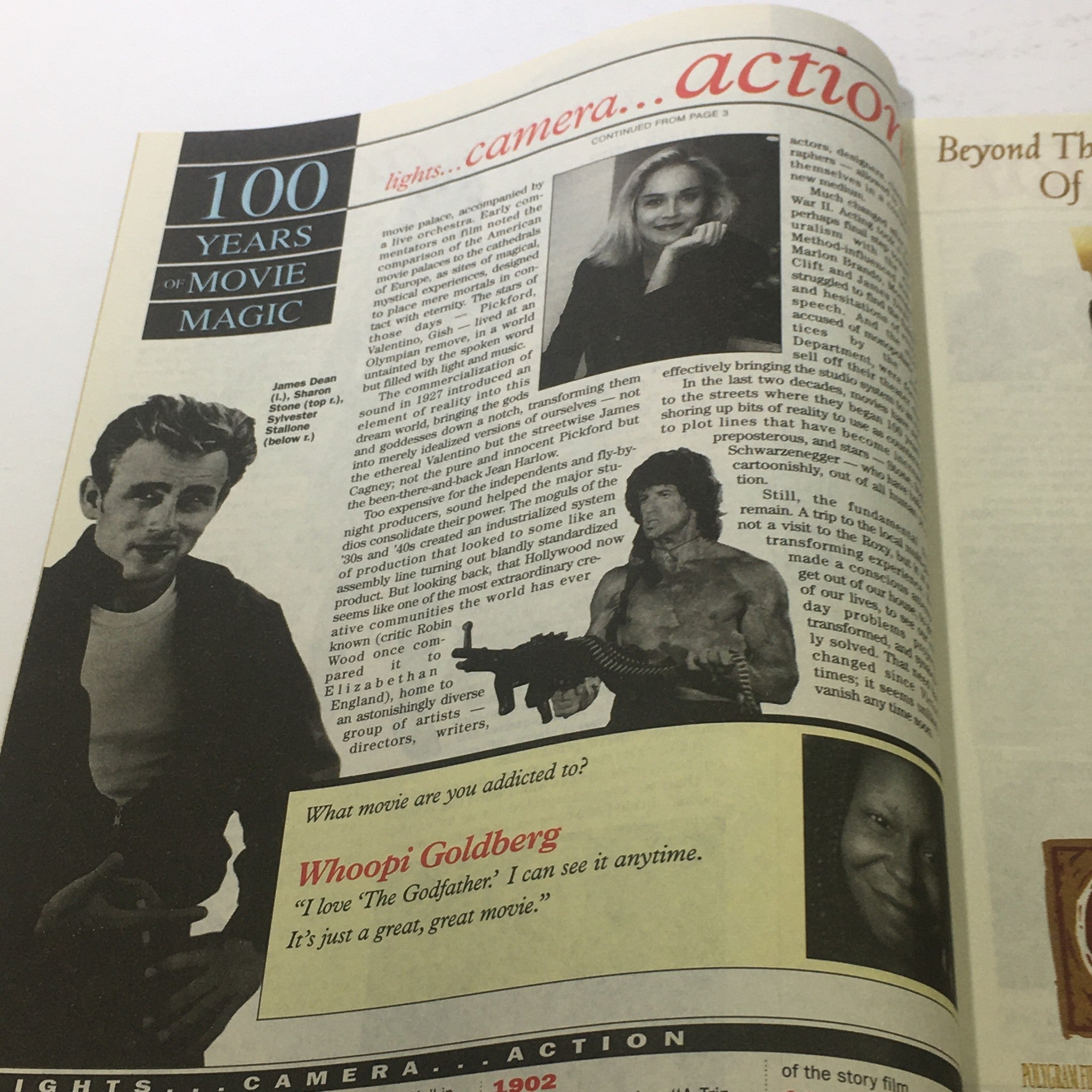 Daily News Magazine: November 19 1995 - 100 Years Of Movie Magic