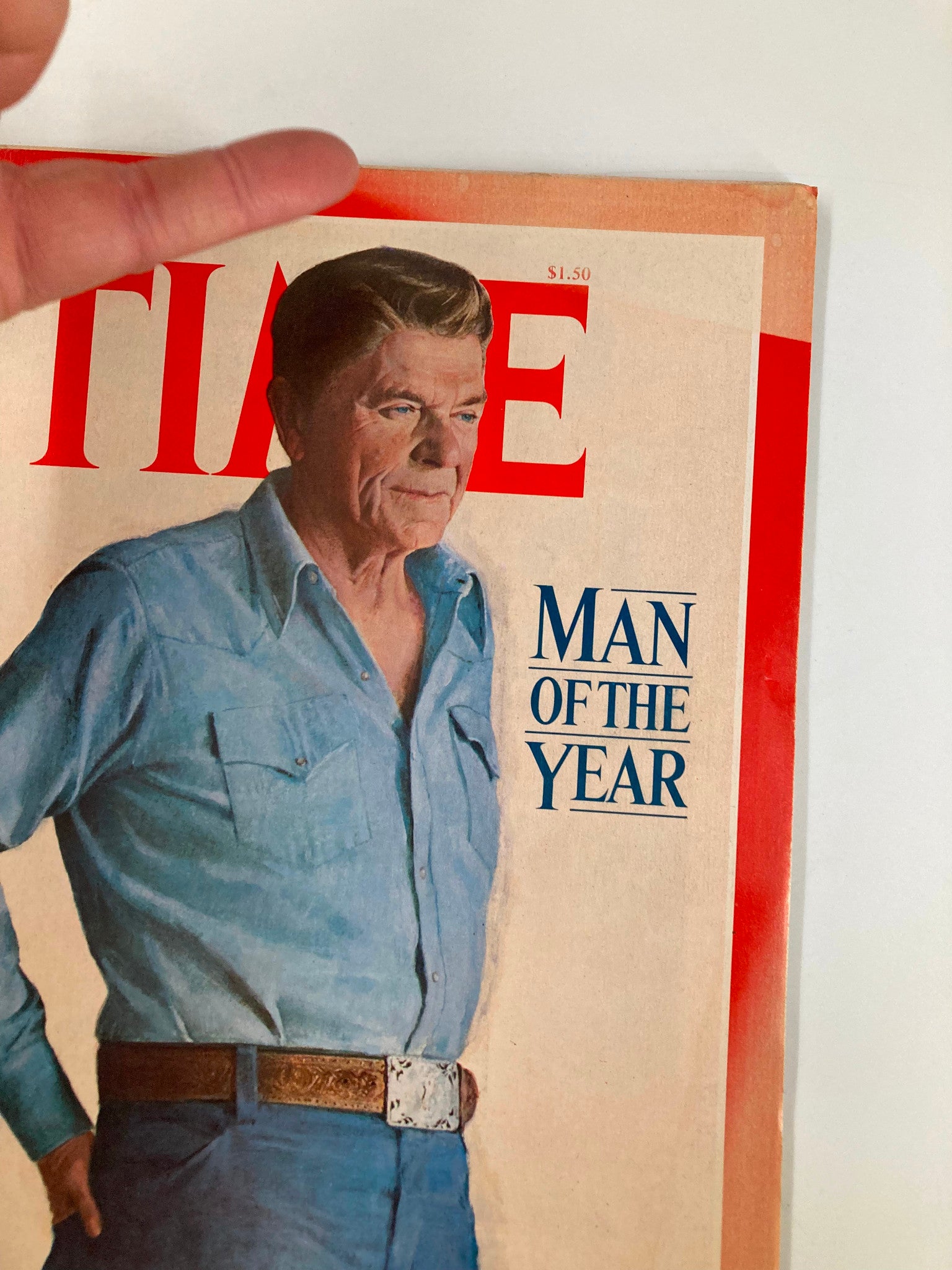 VTG Time Magazine January 5 1981 Ronald Reagan Man of the Year No Label