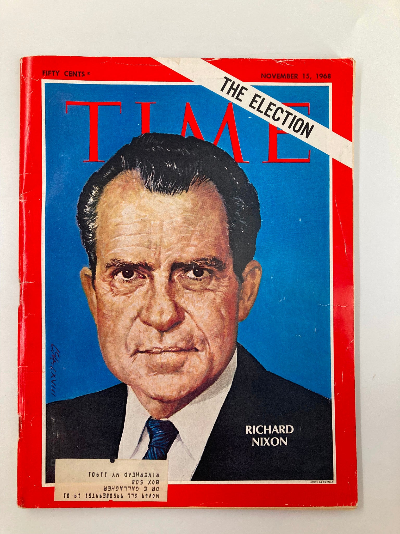 VTG Time Magazine November 15 1968 The Election of Richard Nixon