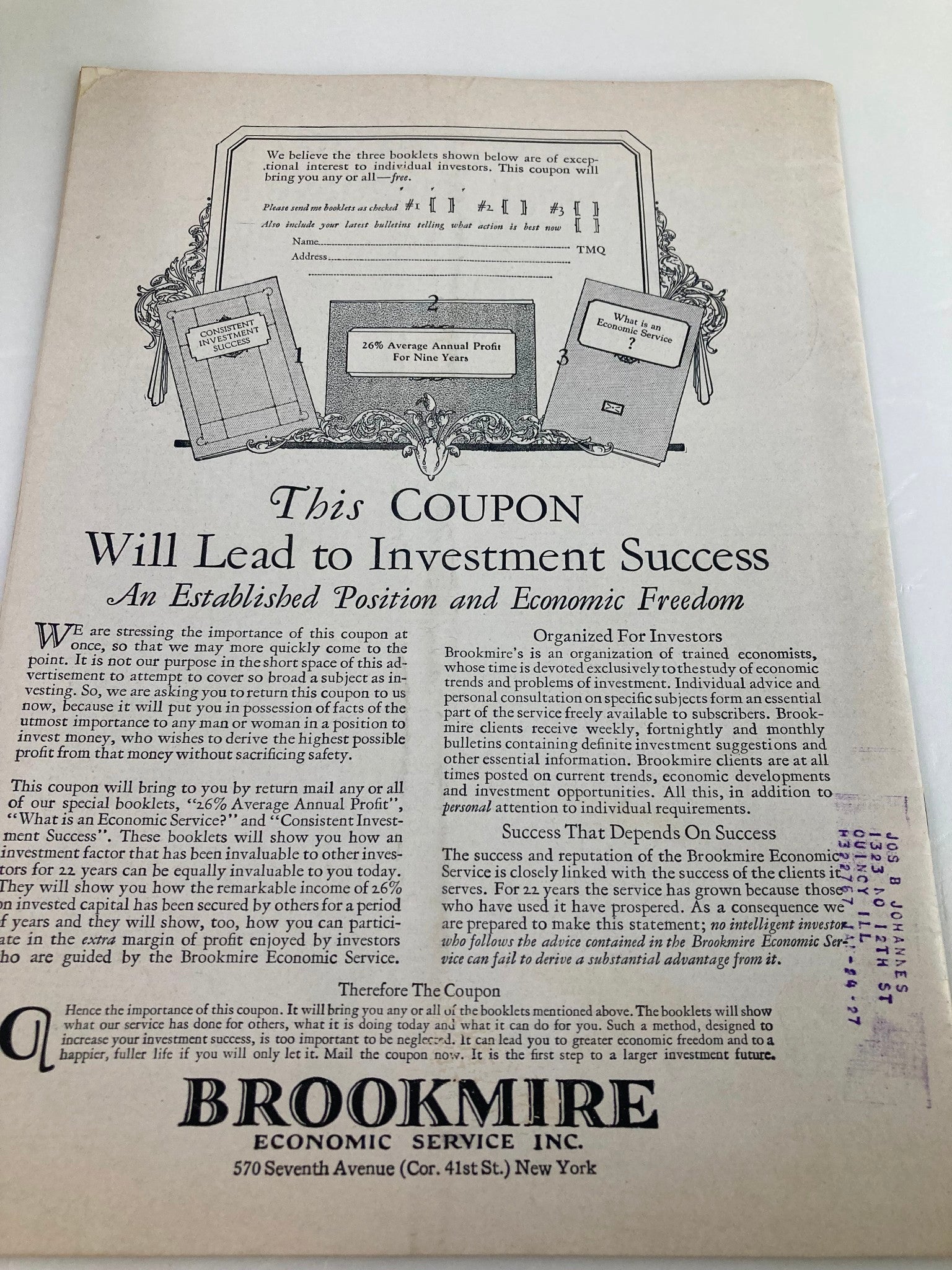 VTG Time Magazine August 9 1926 Vol 8 #6 Boss Brennan 'Things Terrible To Tell'