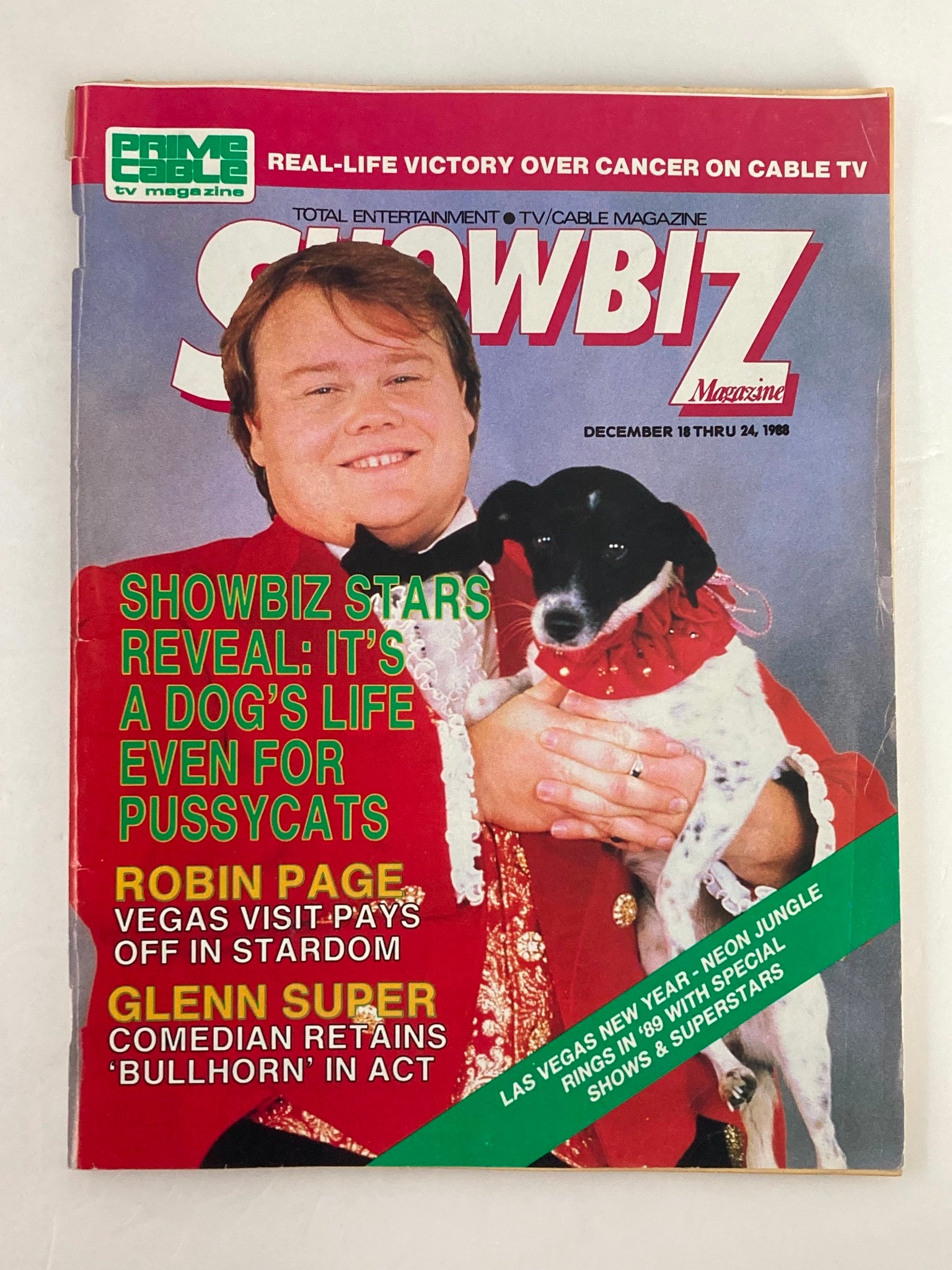 VTG Showbiz Magazine December 18 1988 Robin Page & Glenn Super No Label