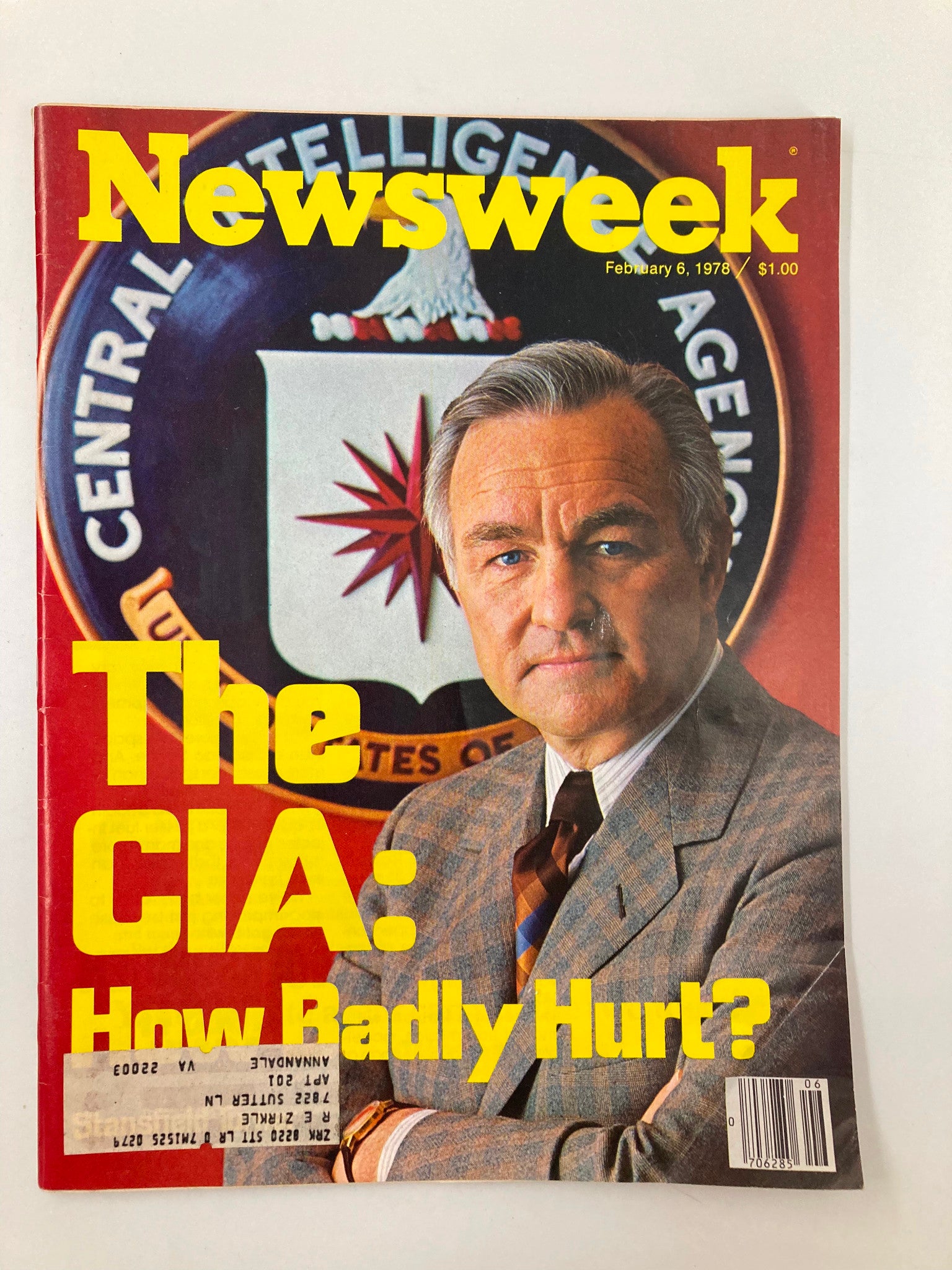 VTG Newsweek Magazine February 6 1978 The CIA How Badly Hurt?