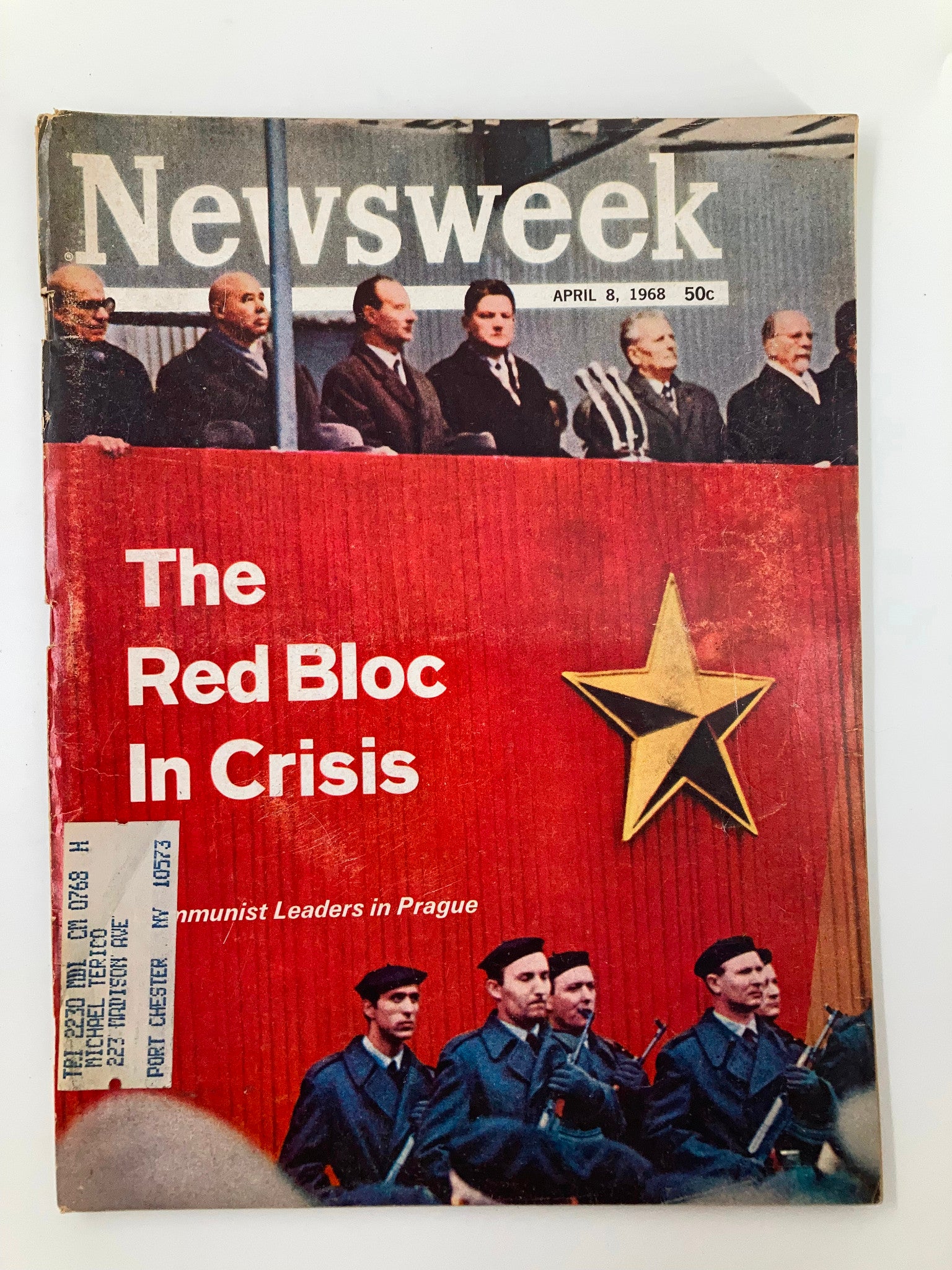 VTG Newsweek Magazine April 8 1968 The Red Bloc In Crisis Communist Leaders