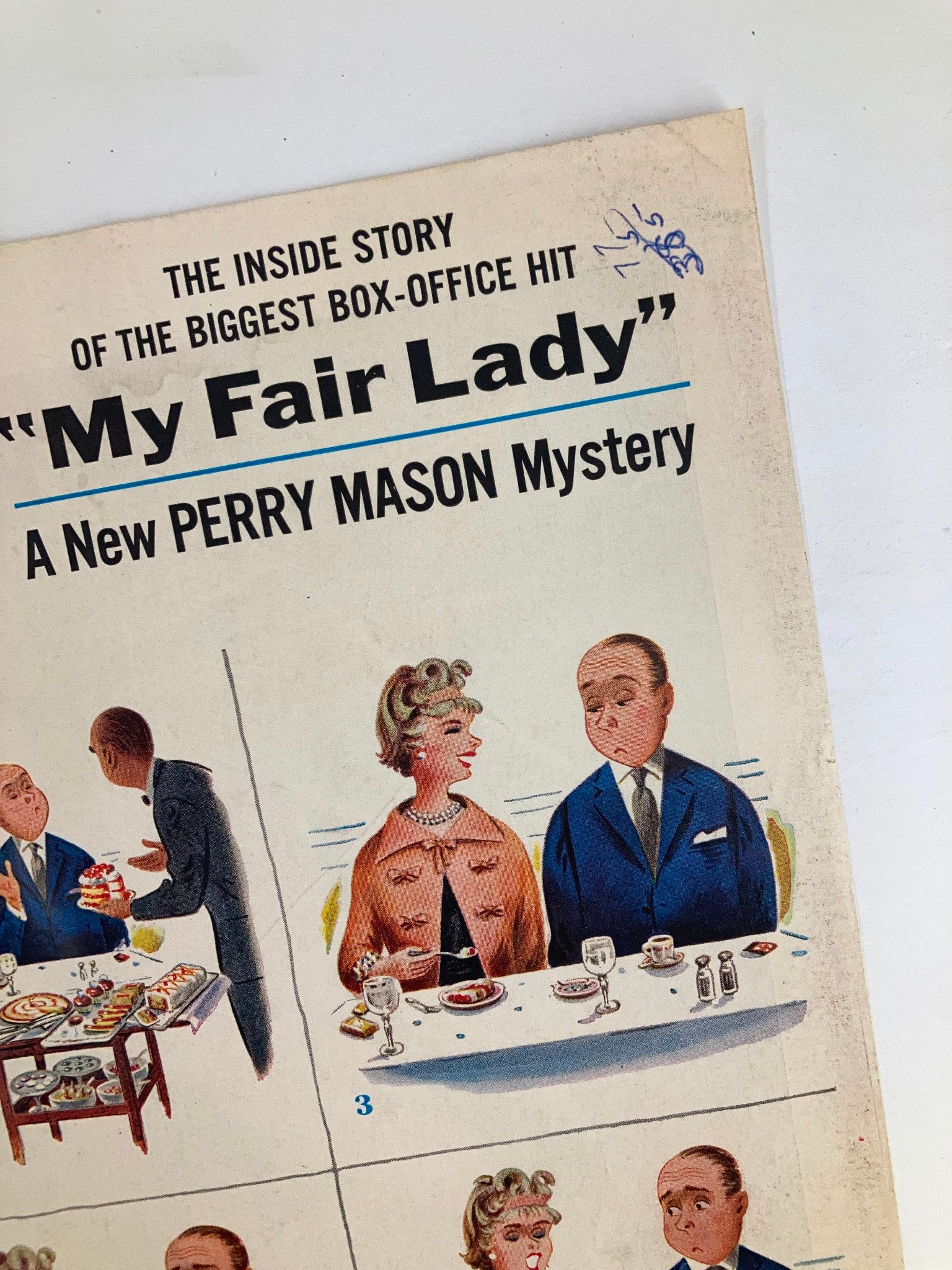 COVER ONLY The Saturday Evening Post May 2 1959 My Fair Lady by Perry Mason