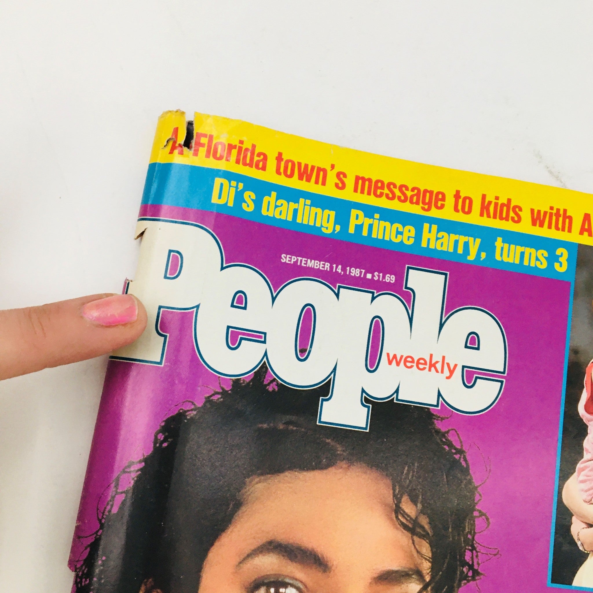 People Weekly Magazine September 14 1987 Michael Jackson & Princess Diana