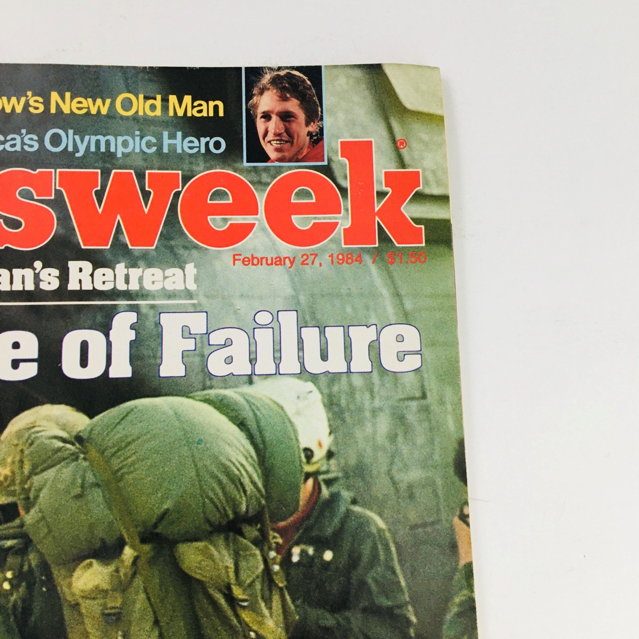 Newsweek Magazine February 27 1984 Ronald Reagan's Retreat, The Price of Failure