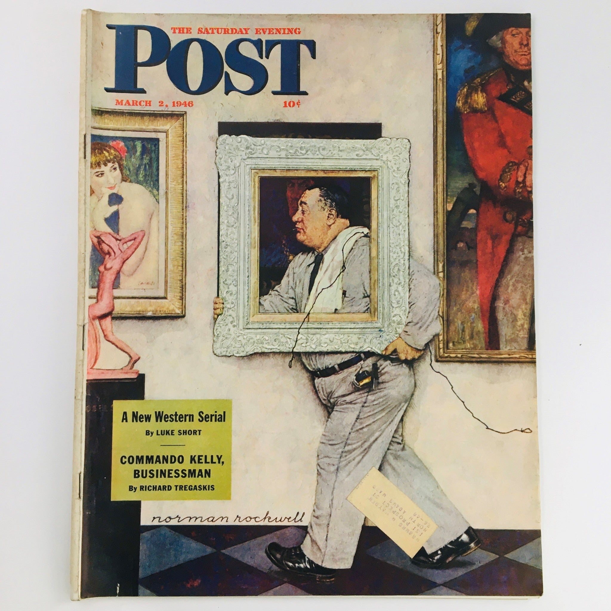 The Saturday Evening Post March 2 1946 Commando Kelly Businessman by Richard T.