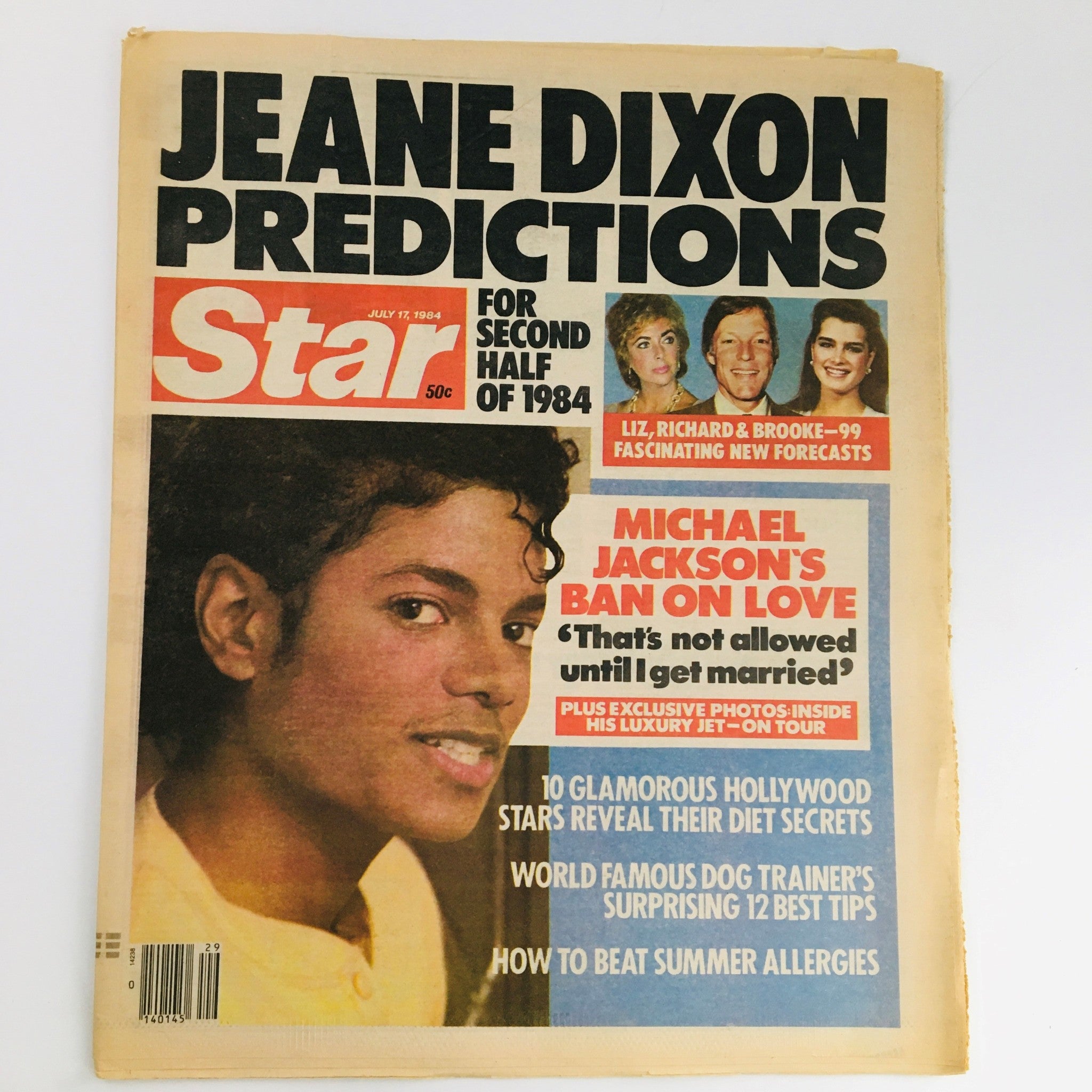 Star Newspaper July 17 1984 Michael Jackson & Jeane Dixon Predictions