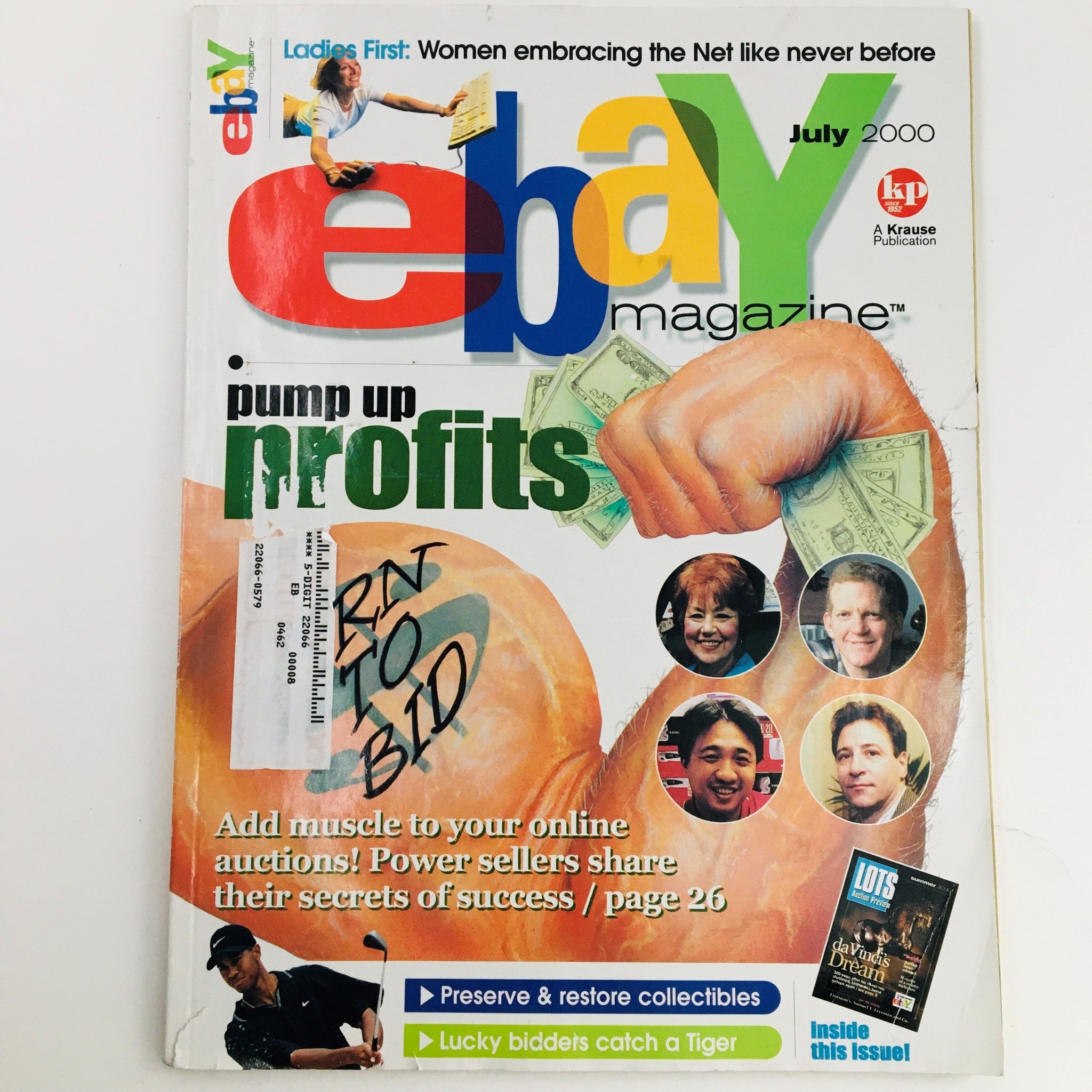 eBay Magazine July 2000 Pump Up Profits & Preserve & Restore Collectibles