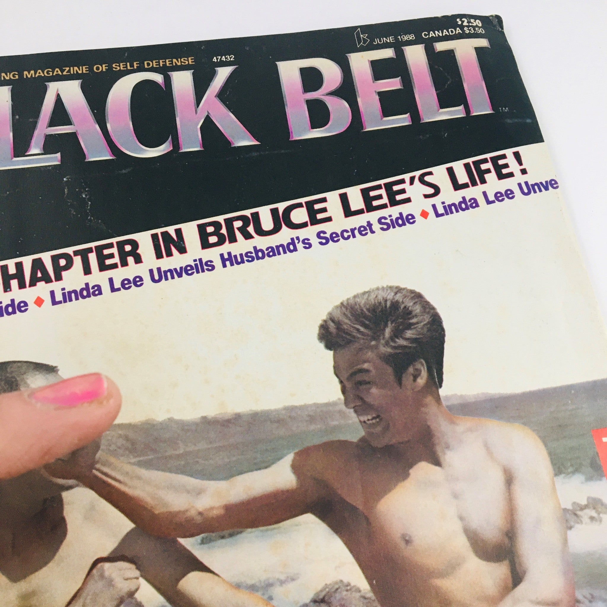 Black Belt Magazine June 1988 Vol 26 #6 Bruce Lee & Ted Wong & Cheryl Wheeler