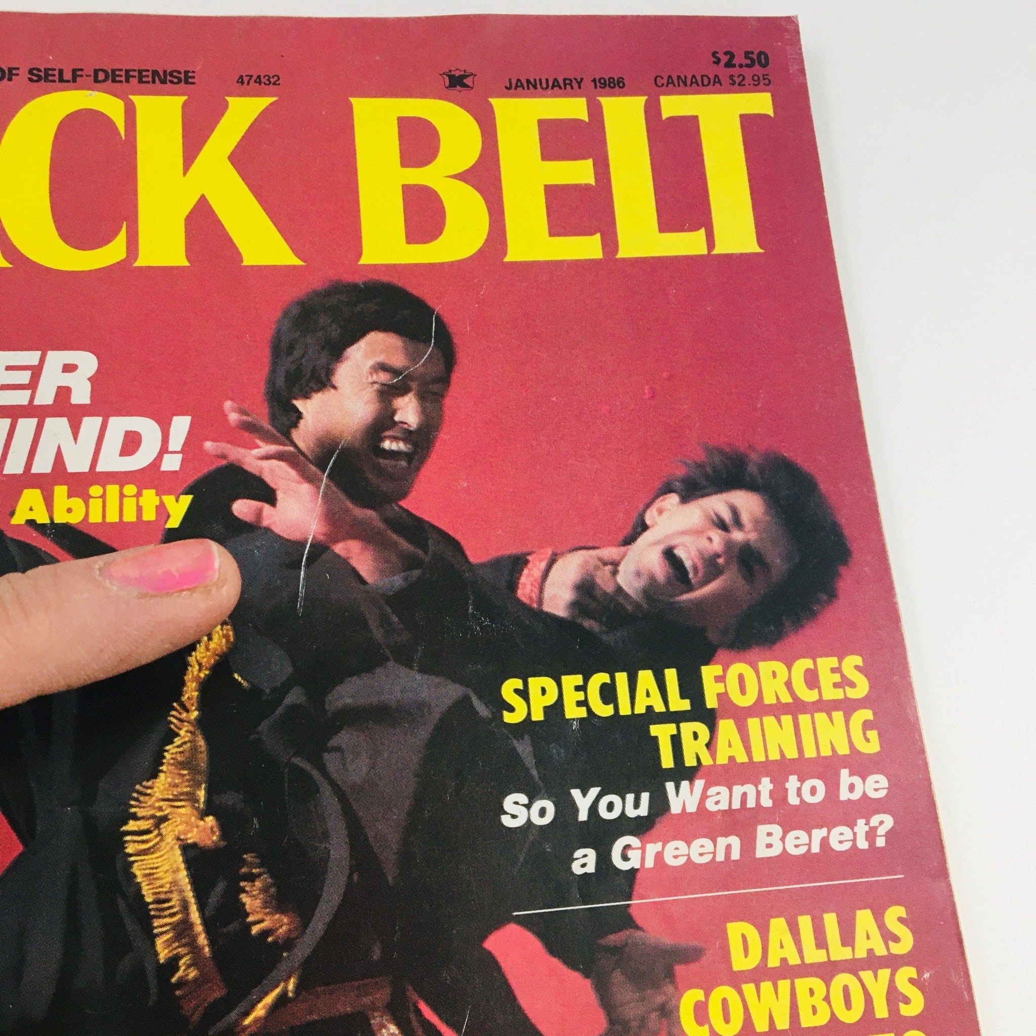 Black Belt Magazine January 1986 Vol 24 #1 He Young Kimm & Bruce Lee Teachings