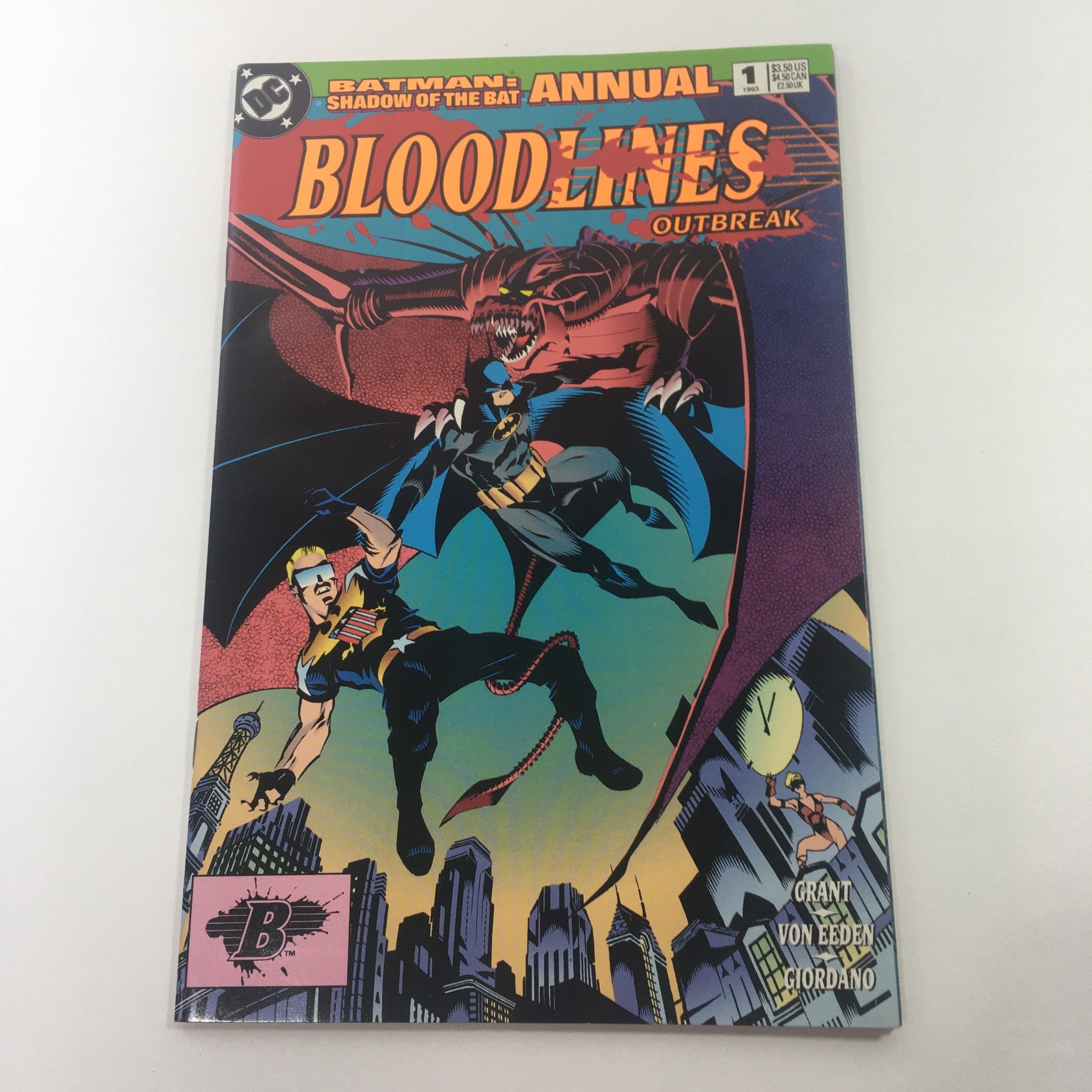 DC Comics: Issue #1 1993 - Annual: Batman Shadow Of The Bat Bloodlines Outbreak