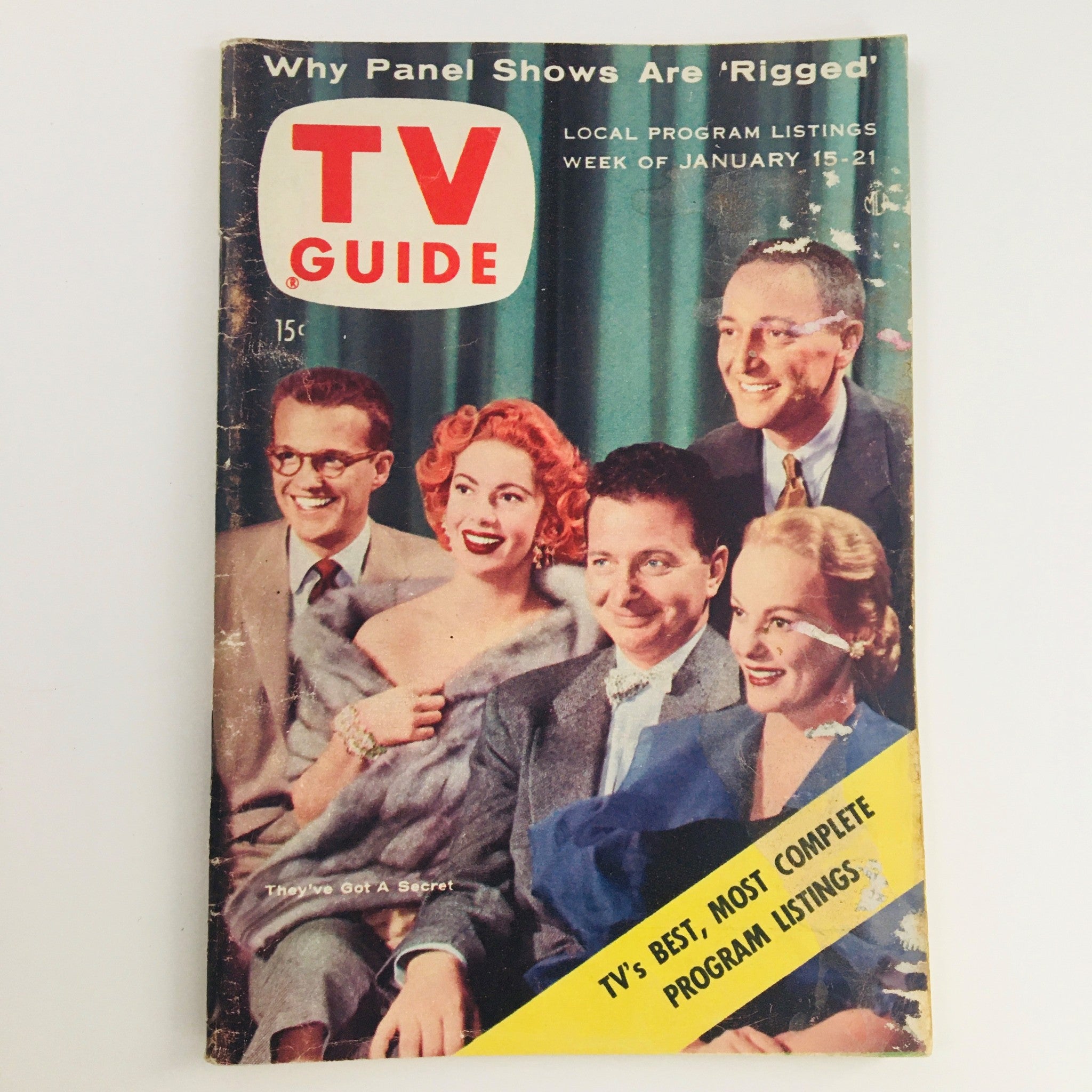 TV Guide Magazine January 15 1955 Vol 3 #3 Ozark Jubilee & Max Liebman Feature