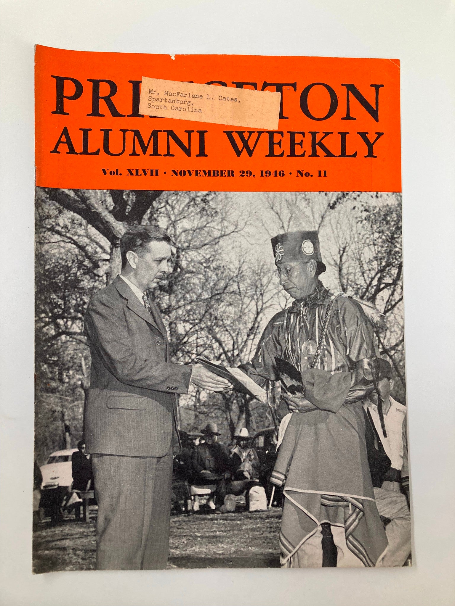 VTG Princeton Alumni Weekly November 29 1946 The New Triangle Club Production