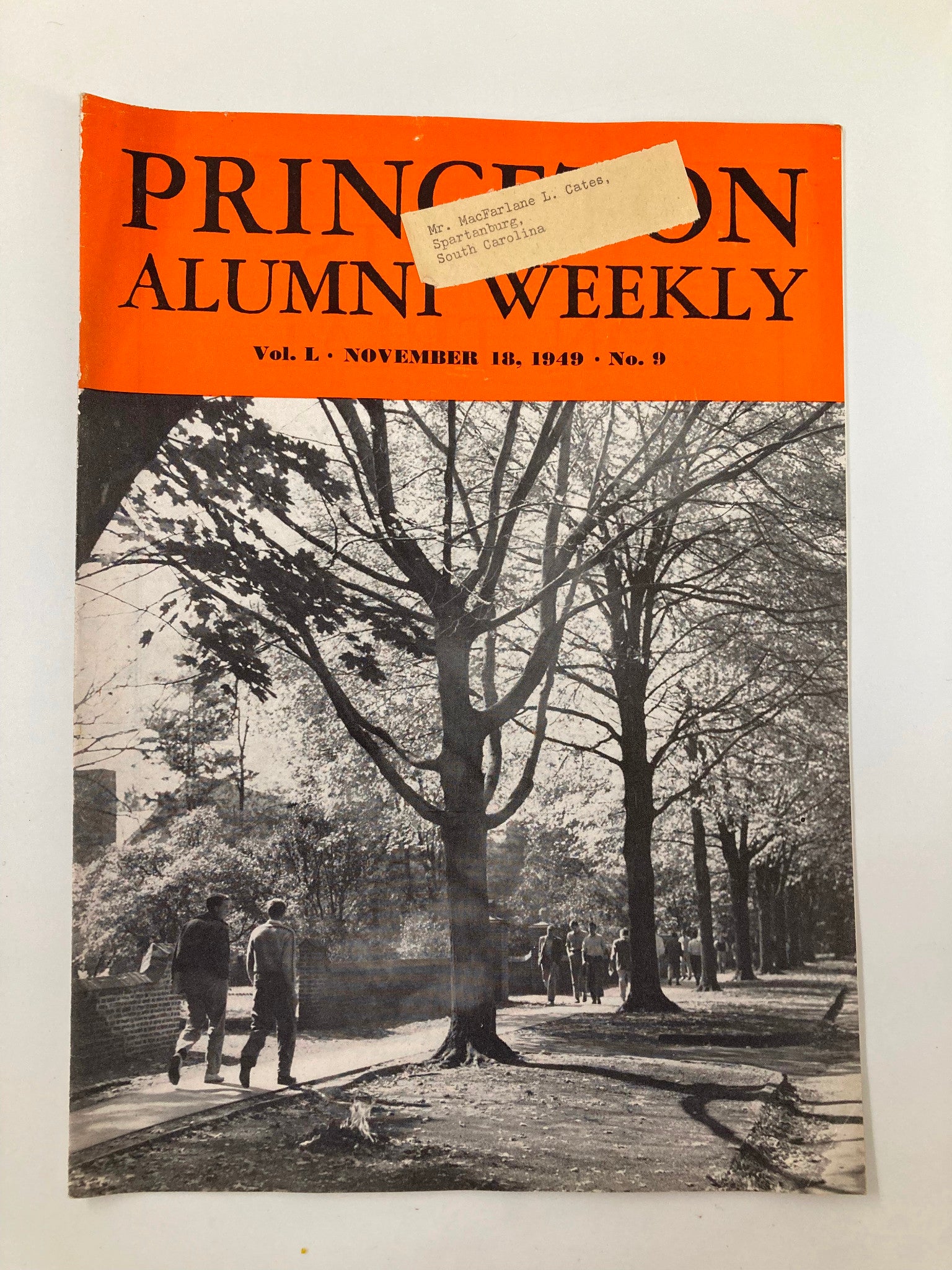 VTG Princeton Alumni Weekly November 18 1949 John Foster Dulles Best Republican