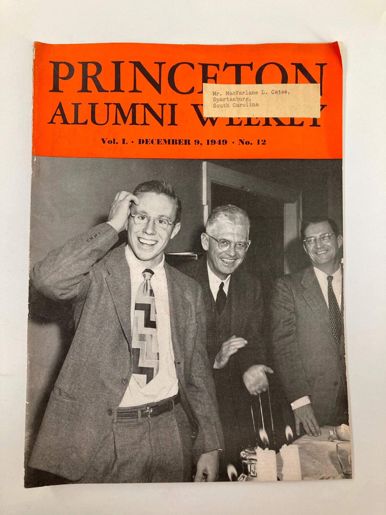 VTG Princeton Alumni Weekly December 9 1949 PAW Goes Into Hibernation Four Weeks