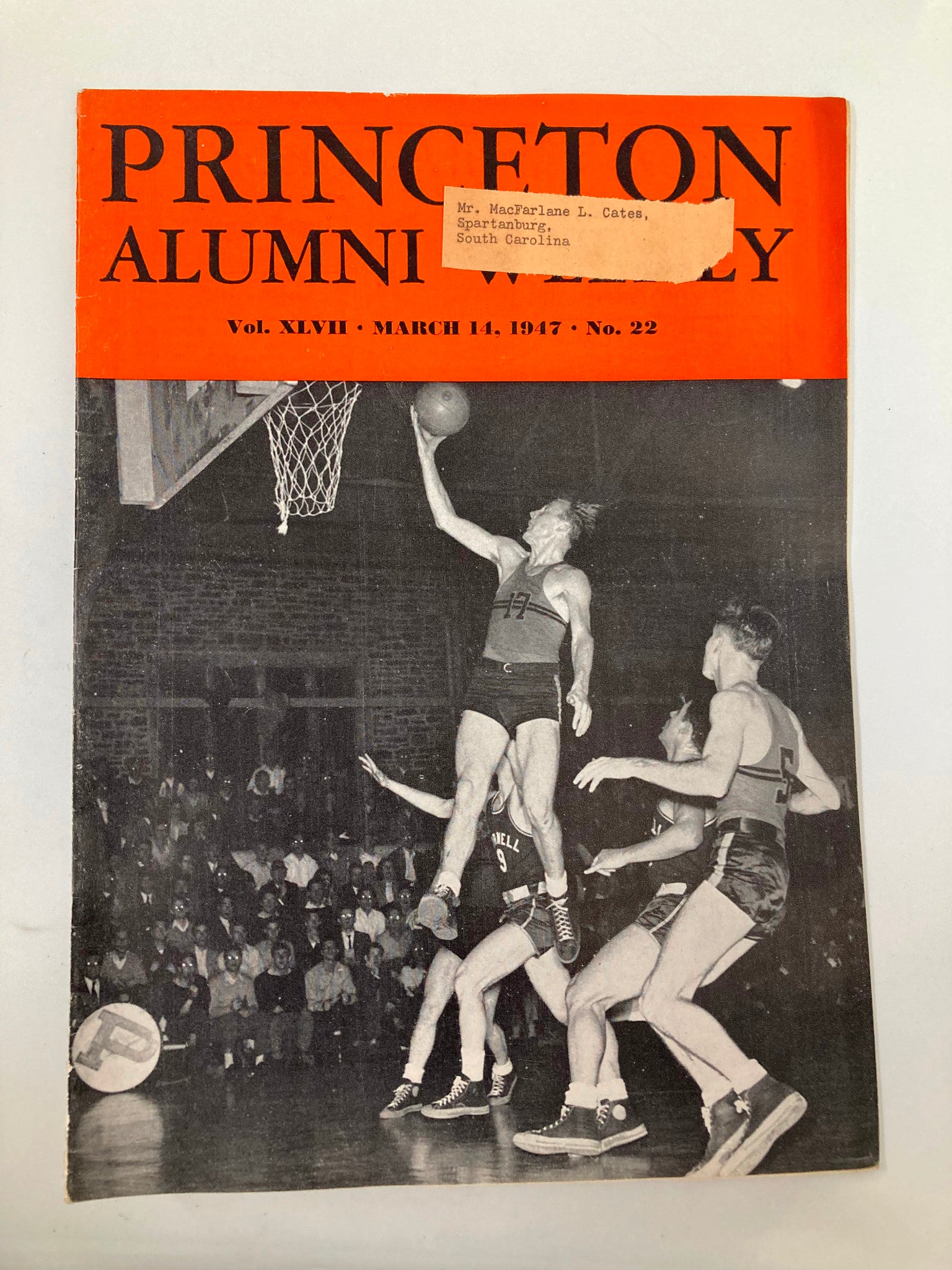 VTG Princeton Alumni Weekly March 14 1947 Princeton's John Taylor Arms '09