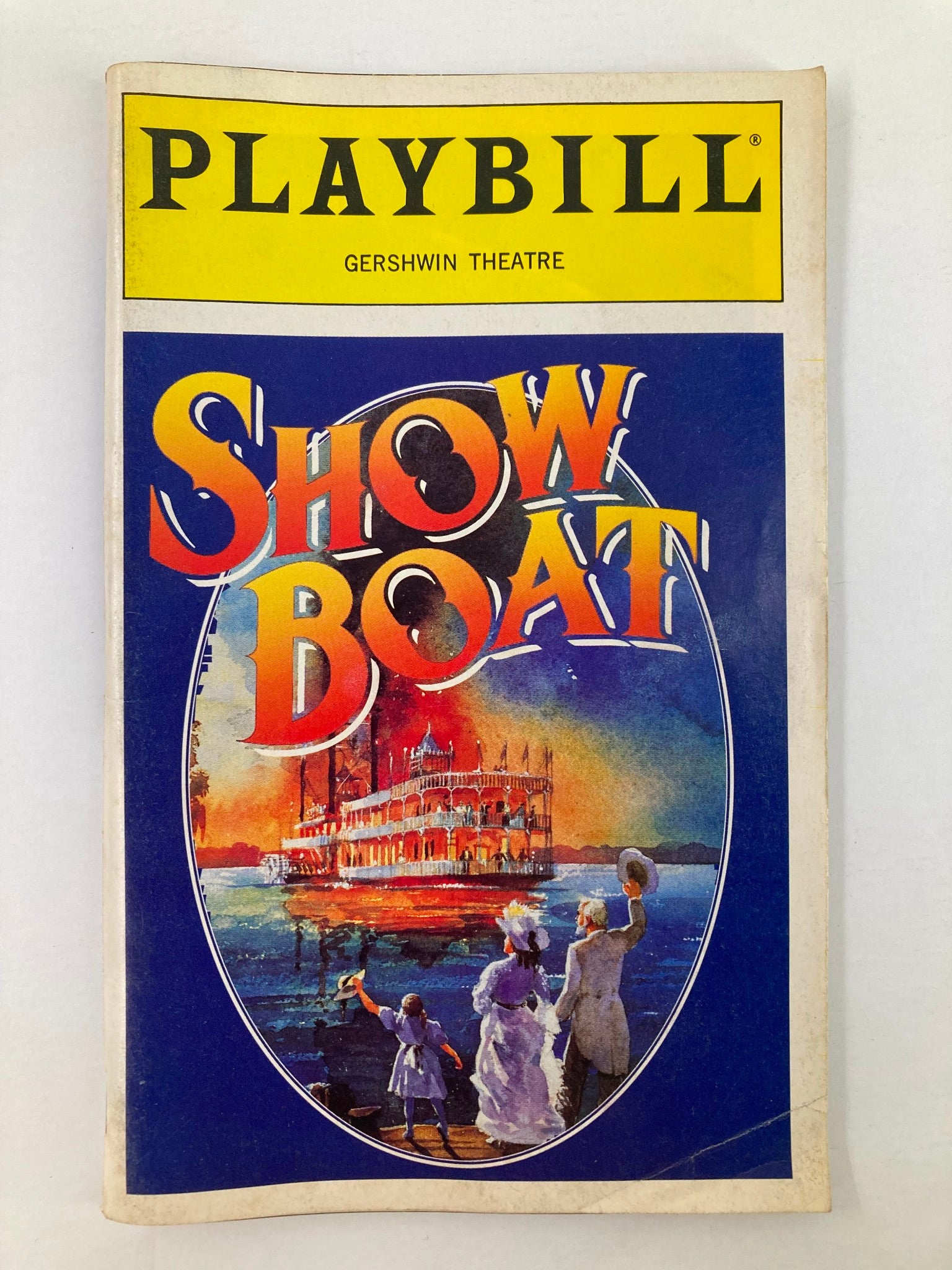 1994 Playbill Gershwin Theatre John McMartin and Elaine Stritch in Show Boat