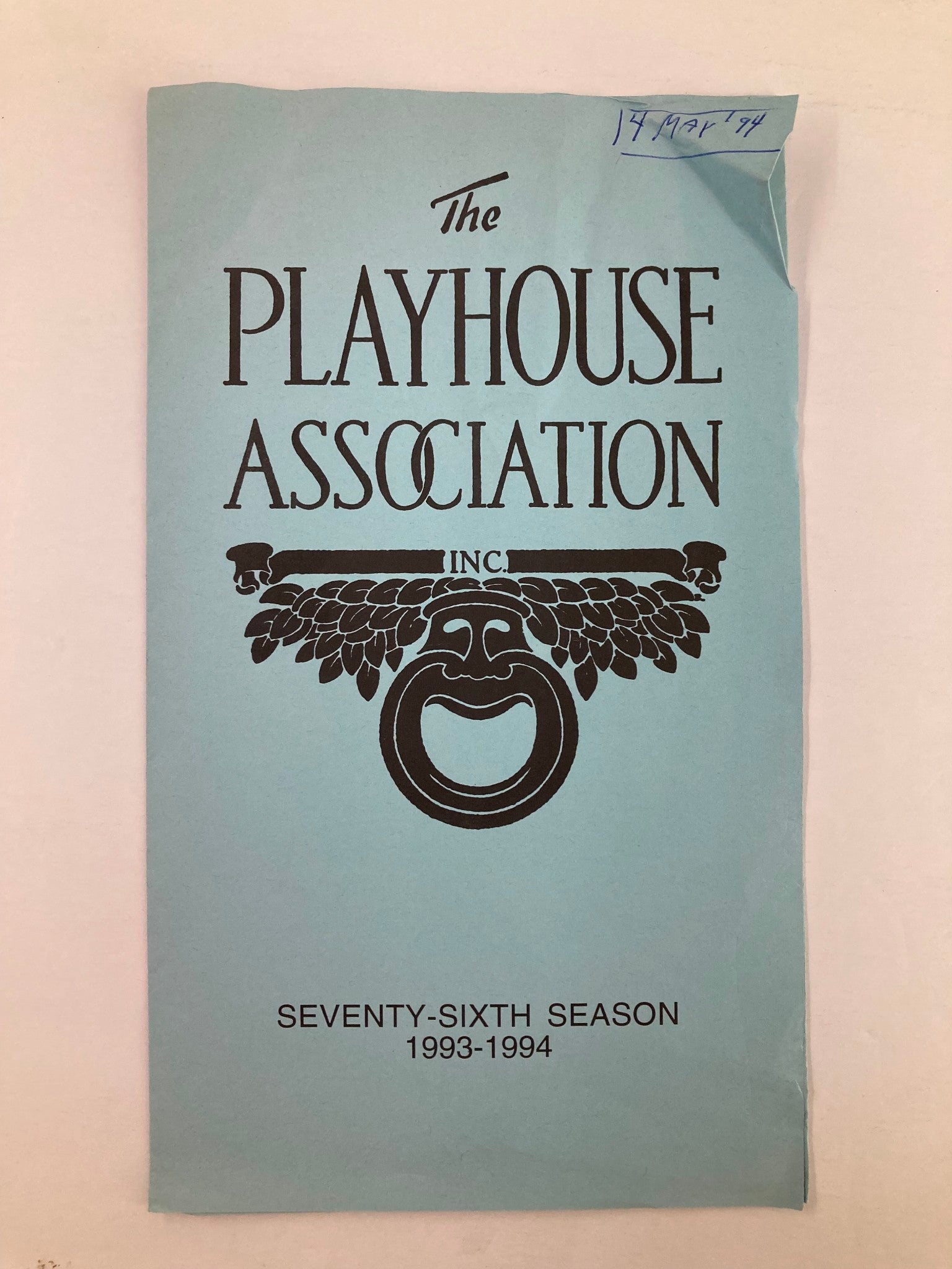 1994 Program The Playhouse Association Murder by Misadventure by Edward Taylor