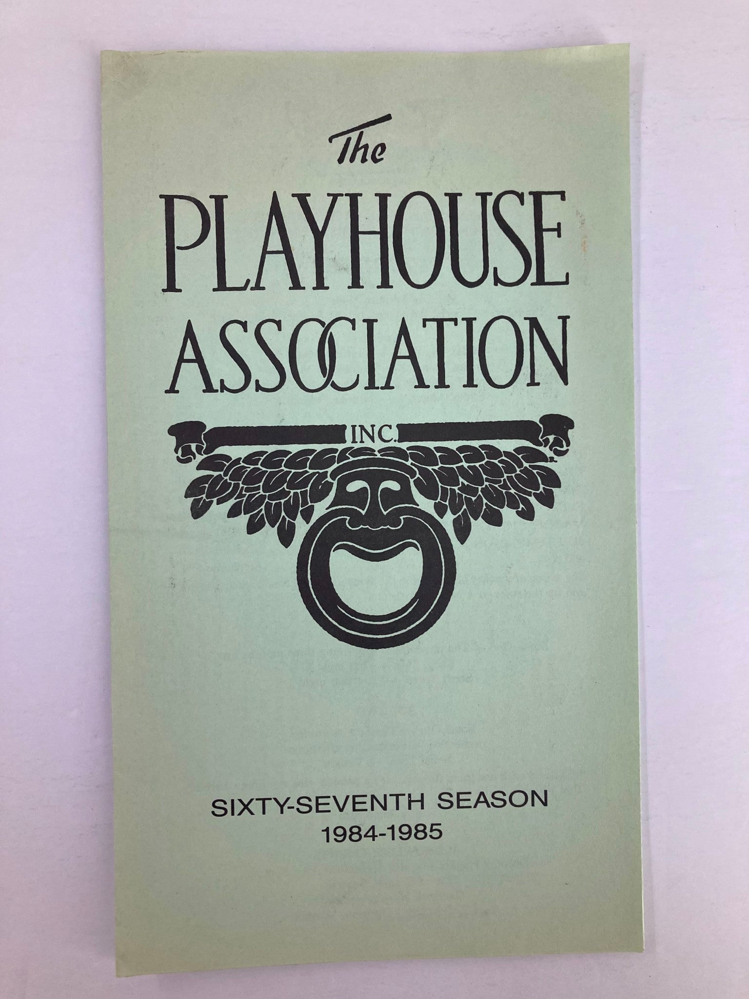 1984 Program The Playhouse Association Tribute by Bernard Slade