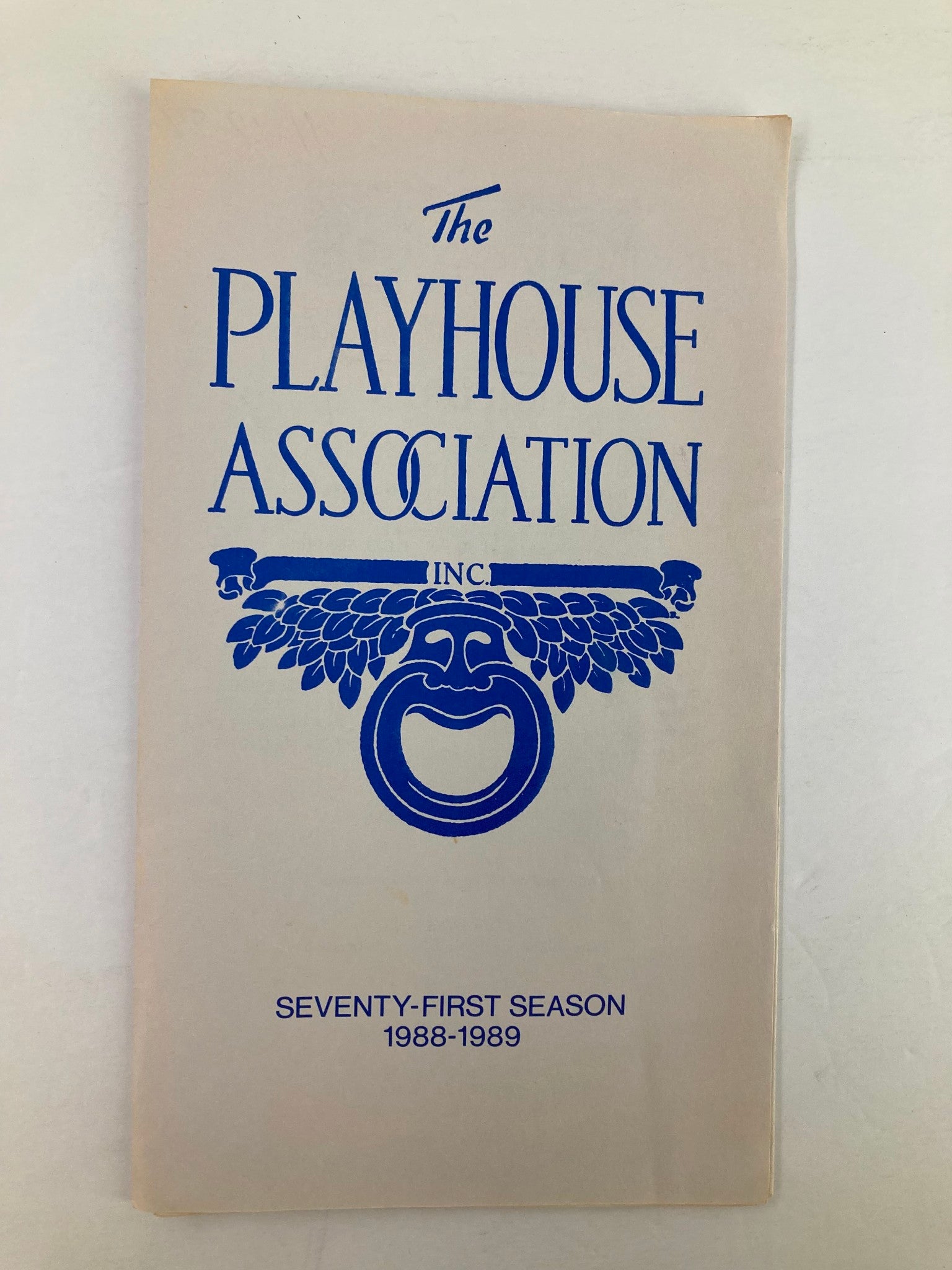 1988 Program The Playhouse Association Children by A.R. Gurney Jr.