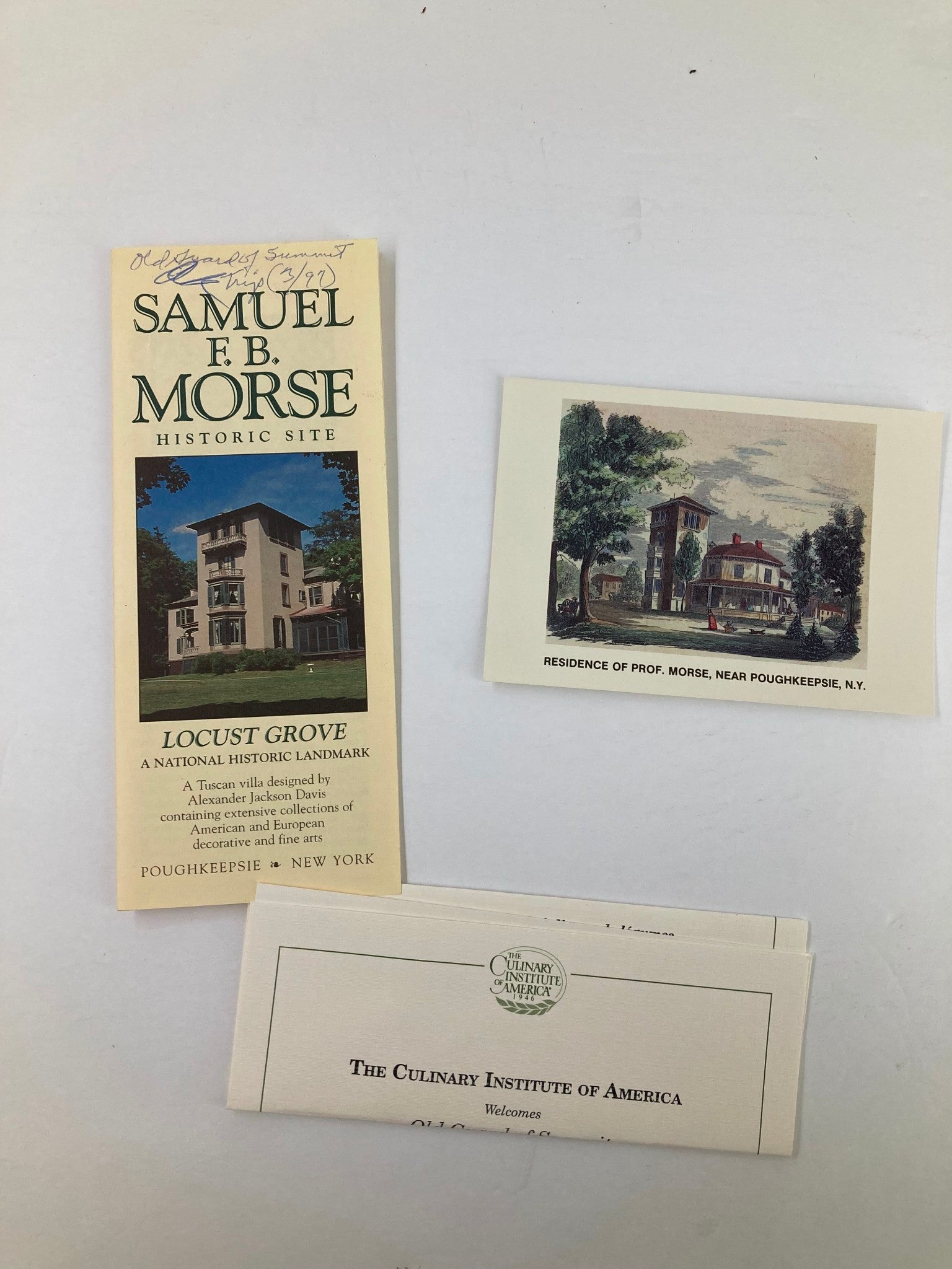 1997 Program Samuel F.B. Morse Historic Site Locust Grove Historic Landmark