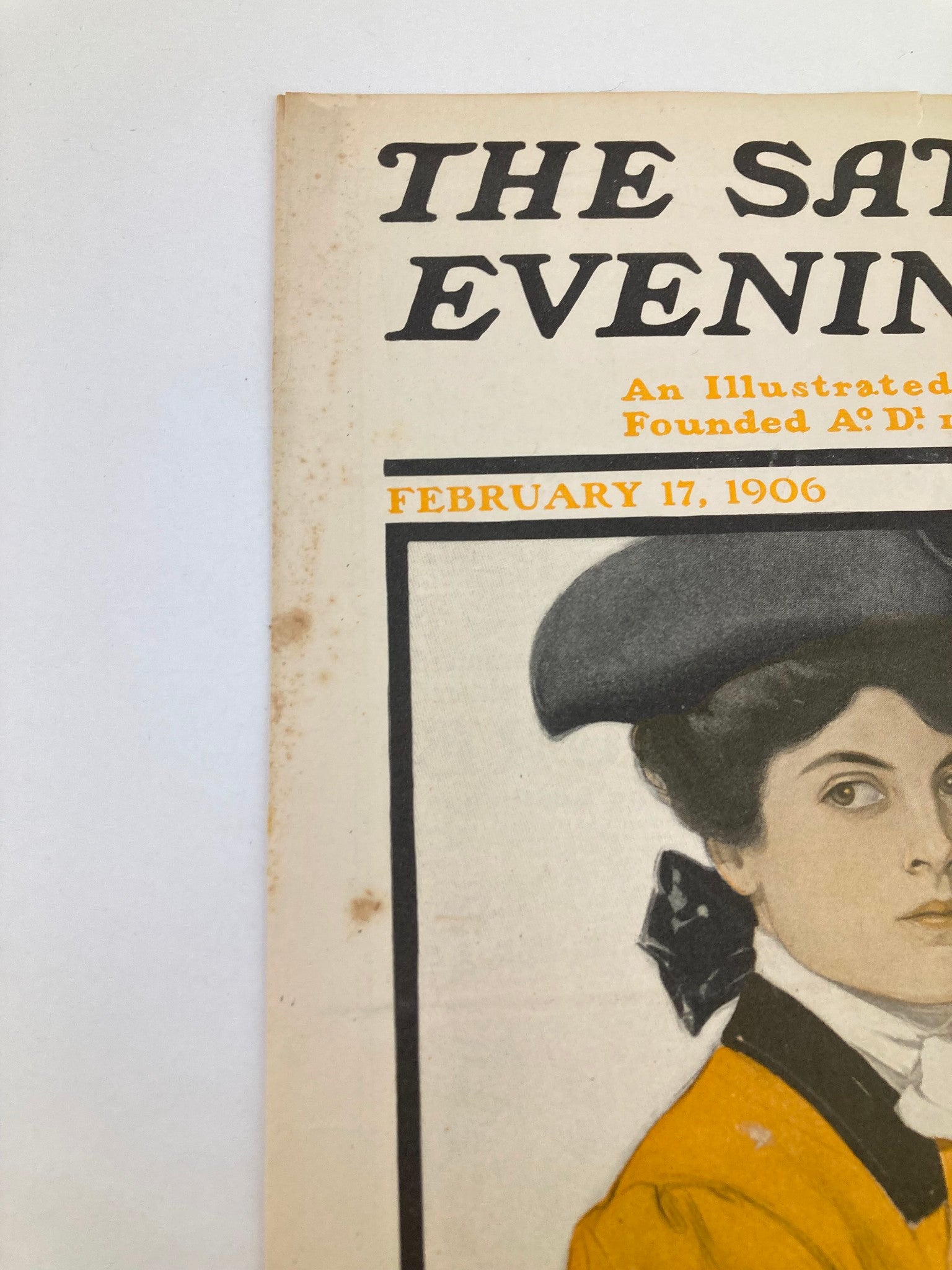 COVER ONLY The Saturday Evening Post February 17 1906 Creed of Nations No Label