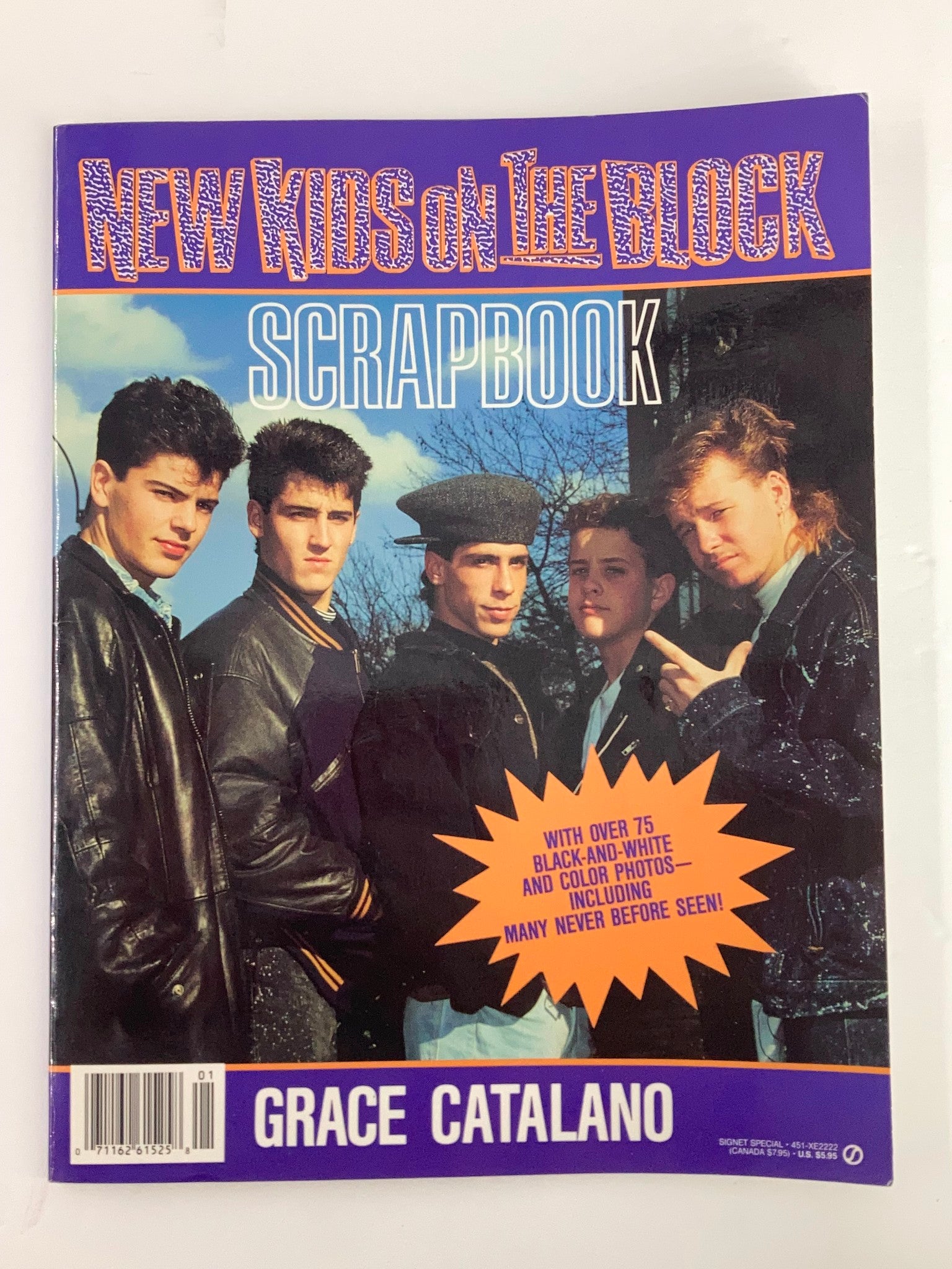 1990 New Kids On The Block Scrapbook by Grace Catalano