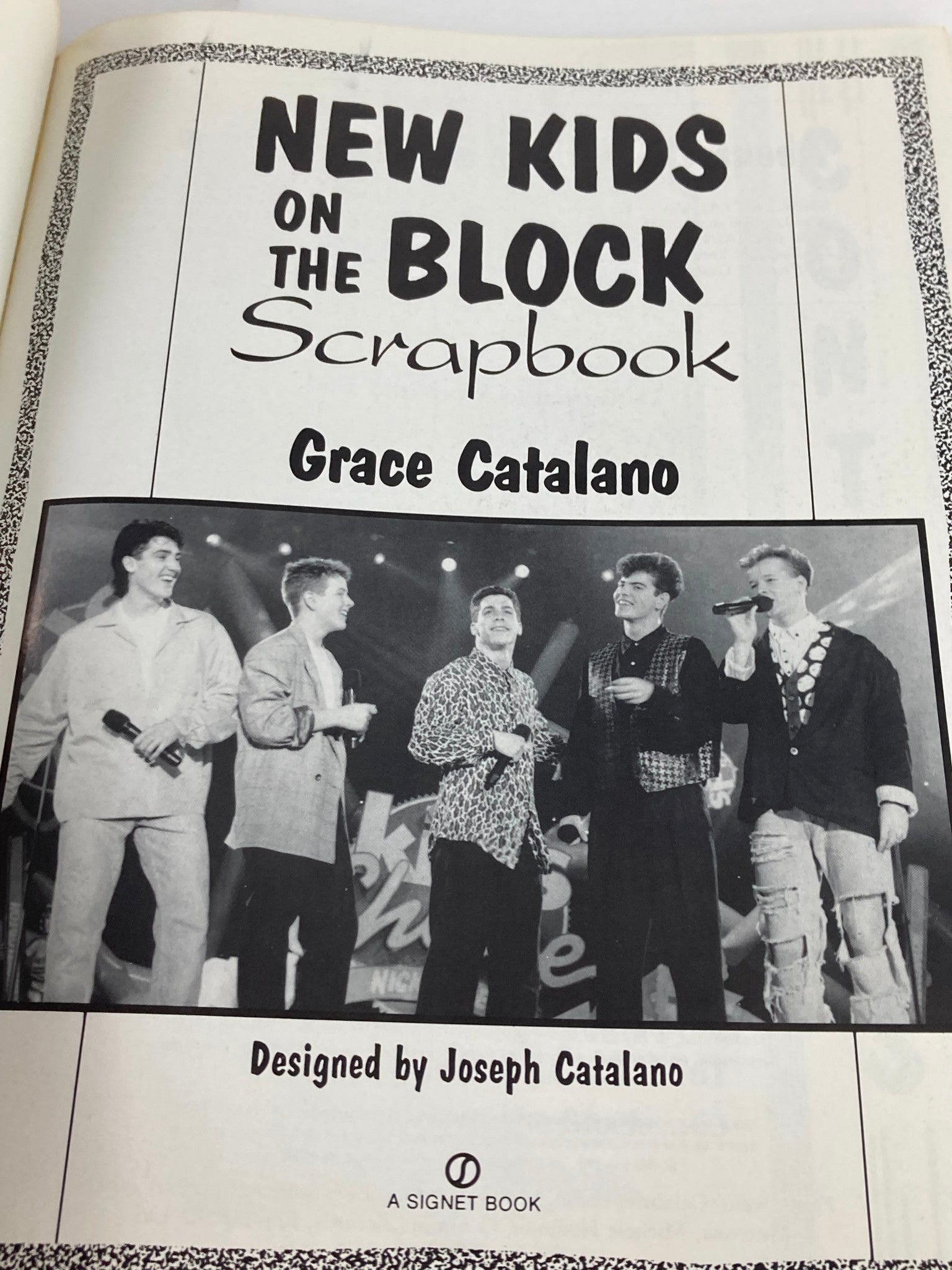 1990 New Kids On The Block Scrapbook by Grace Catalano