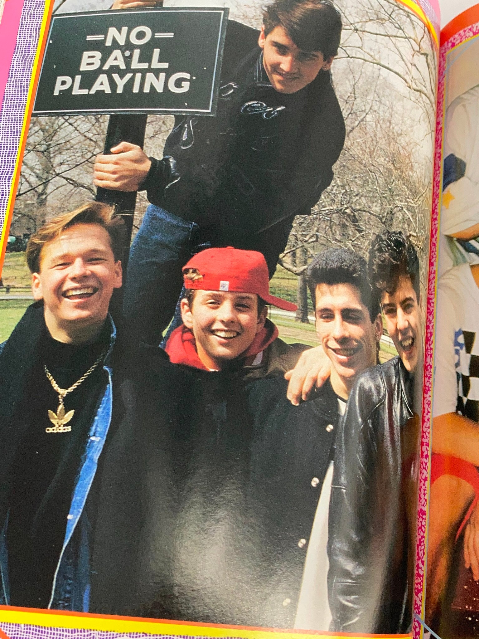 1990 New Kids On The Block Scrapbook by Grace Catalano