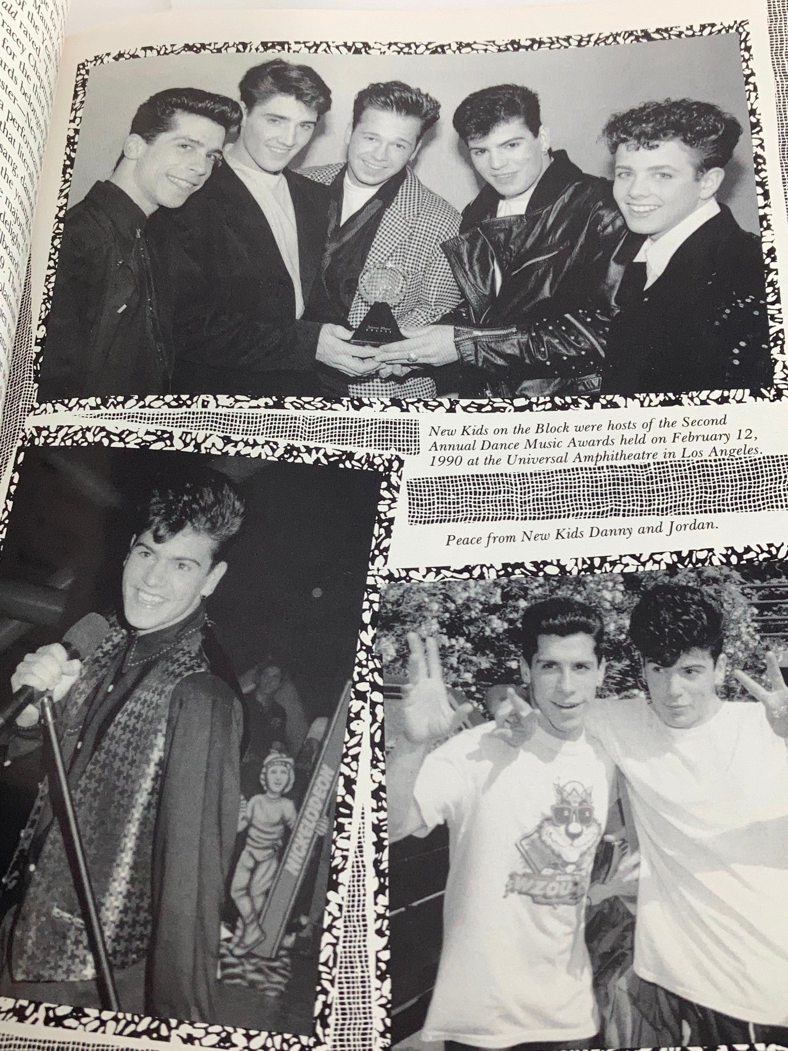 1990 New Kids On The Block Scrapbook by Grace Catalano